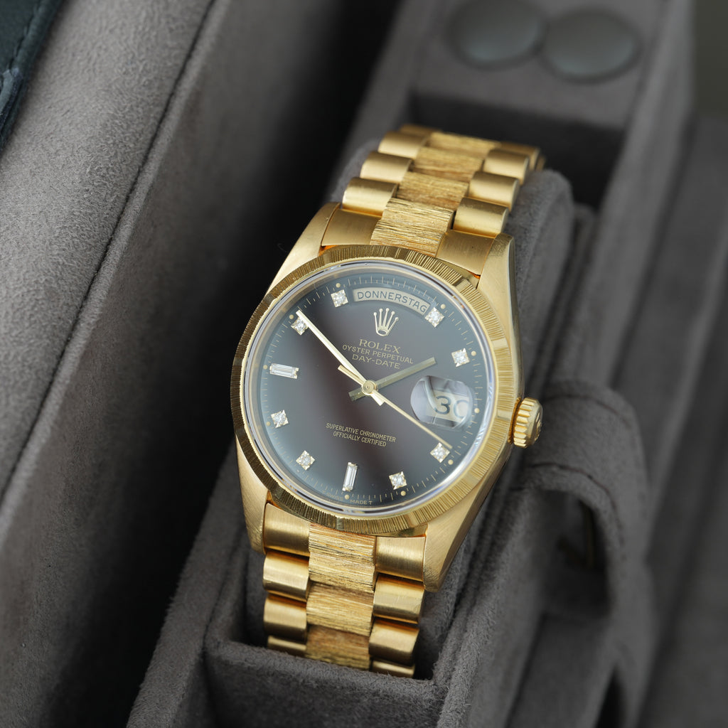 Rolex Day-Date 36 Ref. 18248 'Brown Vignette-Degrade Dial' RLX Service