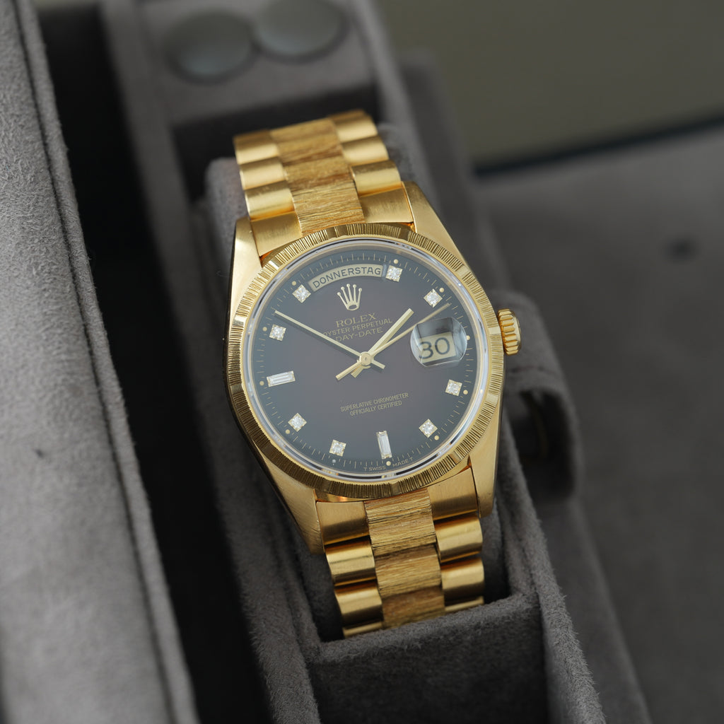 Rolex Day-Date 36 Ref. 18248 'Brown Vignette-Degrade Dial' RLX Service