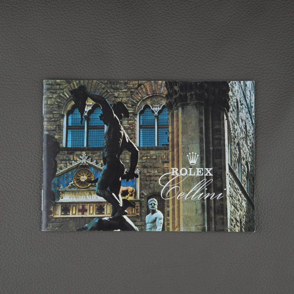 Rolex Cellini 'King Midas' Booklet/Manual 80s