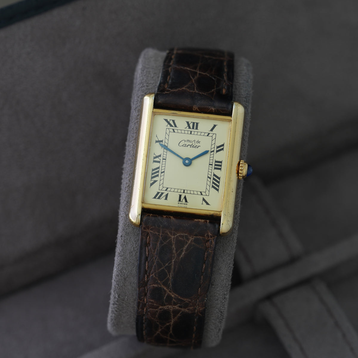 Cartier Tank Must Ref. 1615 '23x30mm' Folding Clasp'