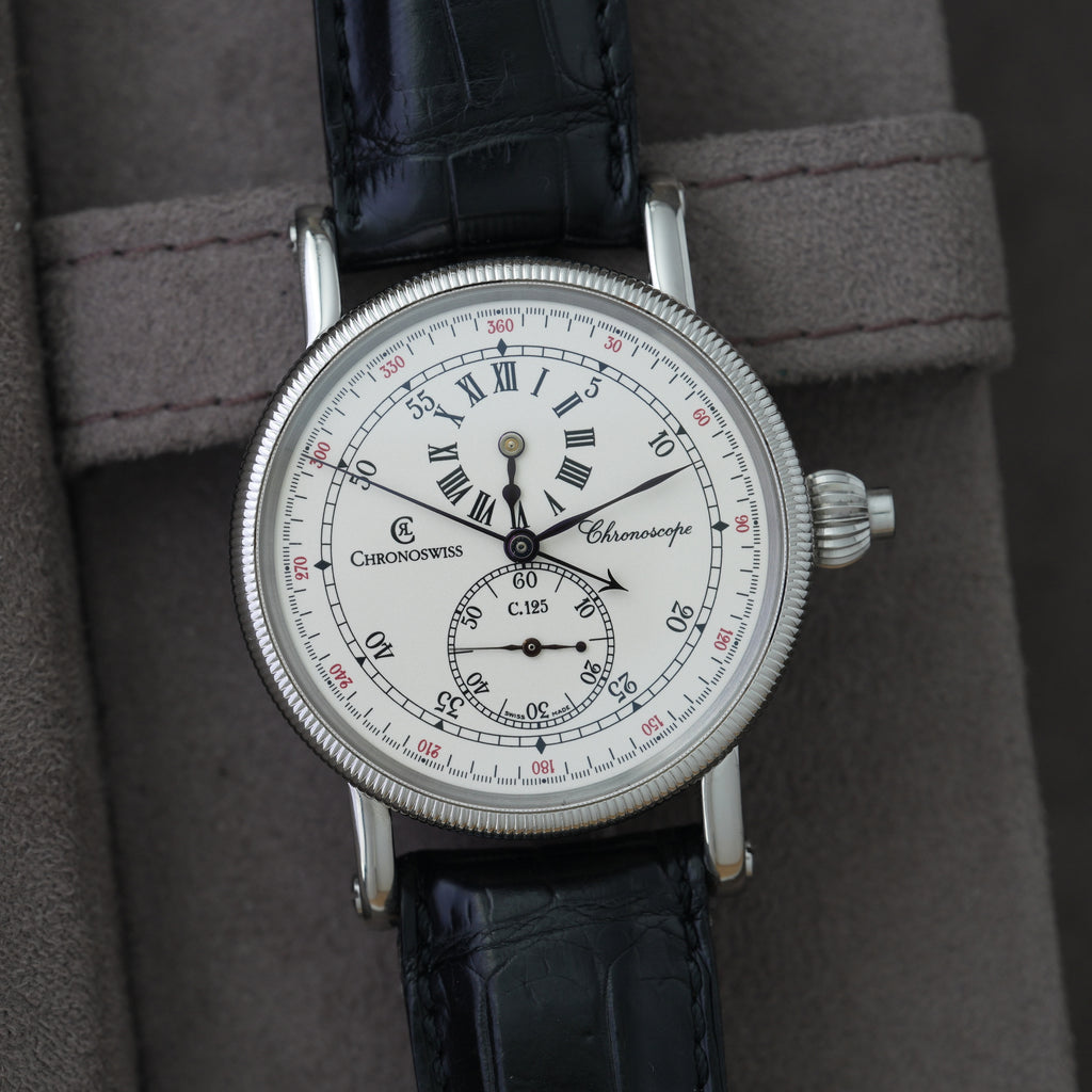 Chronoswiss Chronoscope Ref. Ch1523 'Box & Papiere' Monopusher