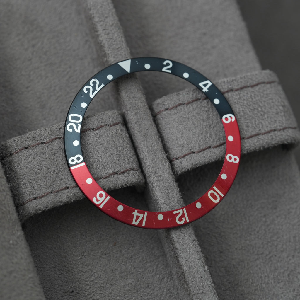 Rolex GMT Master Coke Lünette / Lünetteneinlage Serif 16700/ 16710