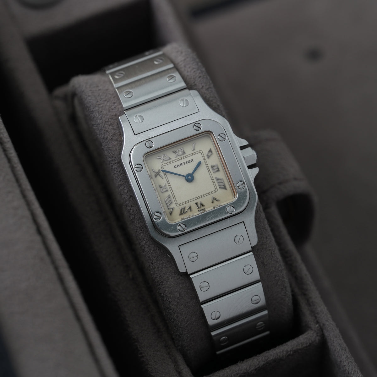 Cartier Santos Galbée Ref. 1565 'Cream' 24x35mm