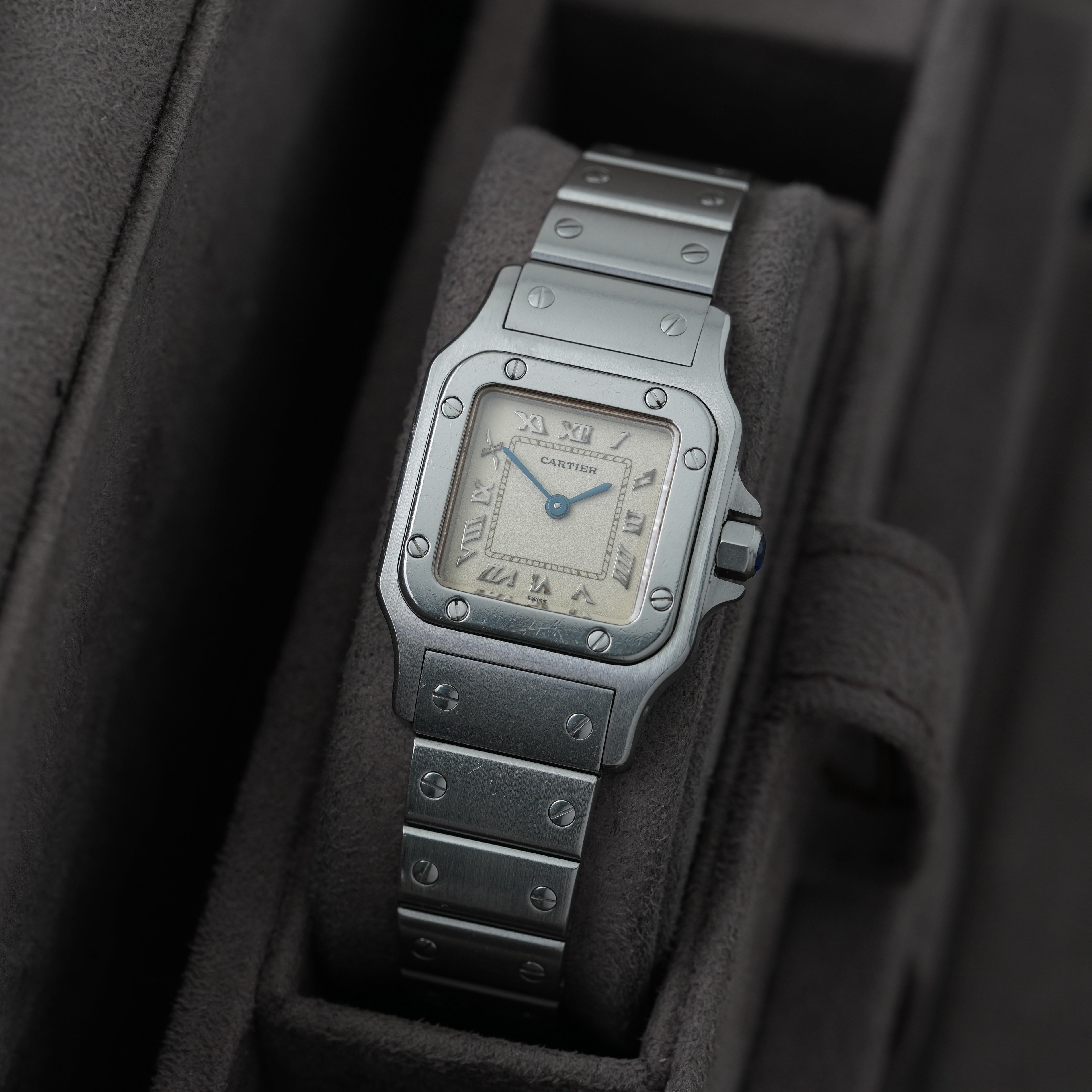 Cartier Santos Galbée Ref. 1565 'Cream' 24x35mm