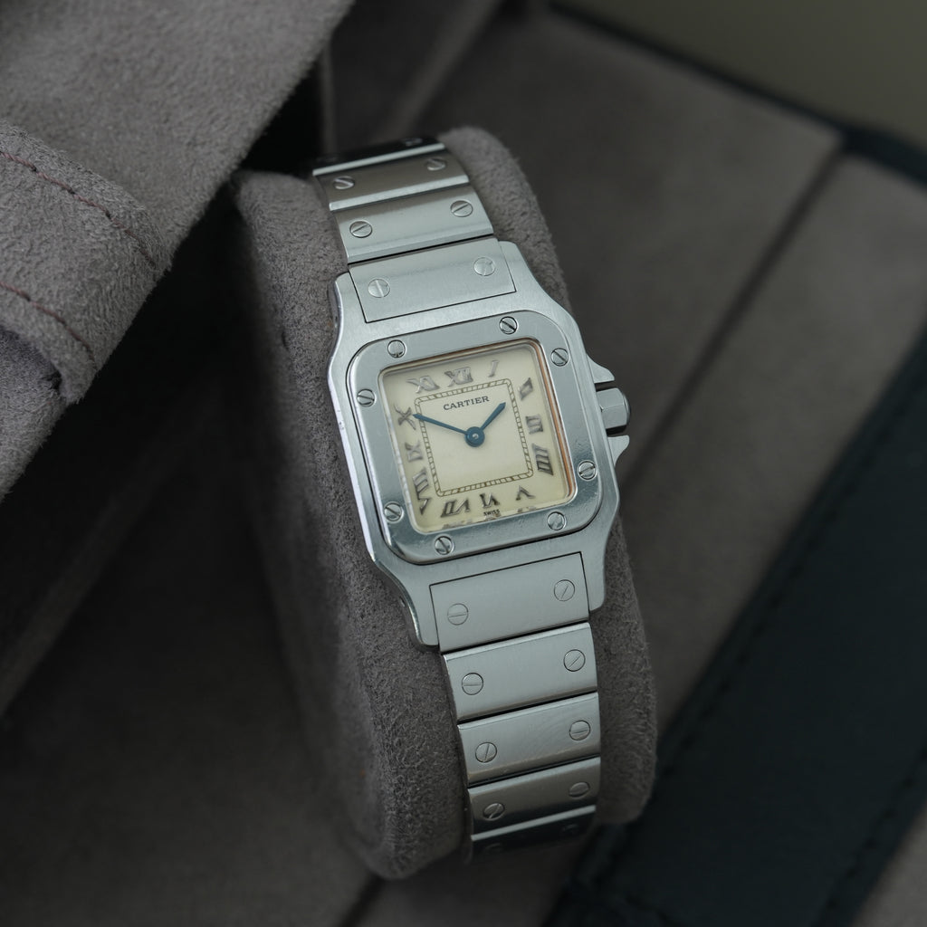 Cartier Santos Galbée Ref. 1565 'Cream' 24x35mm