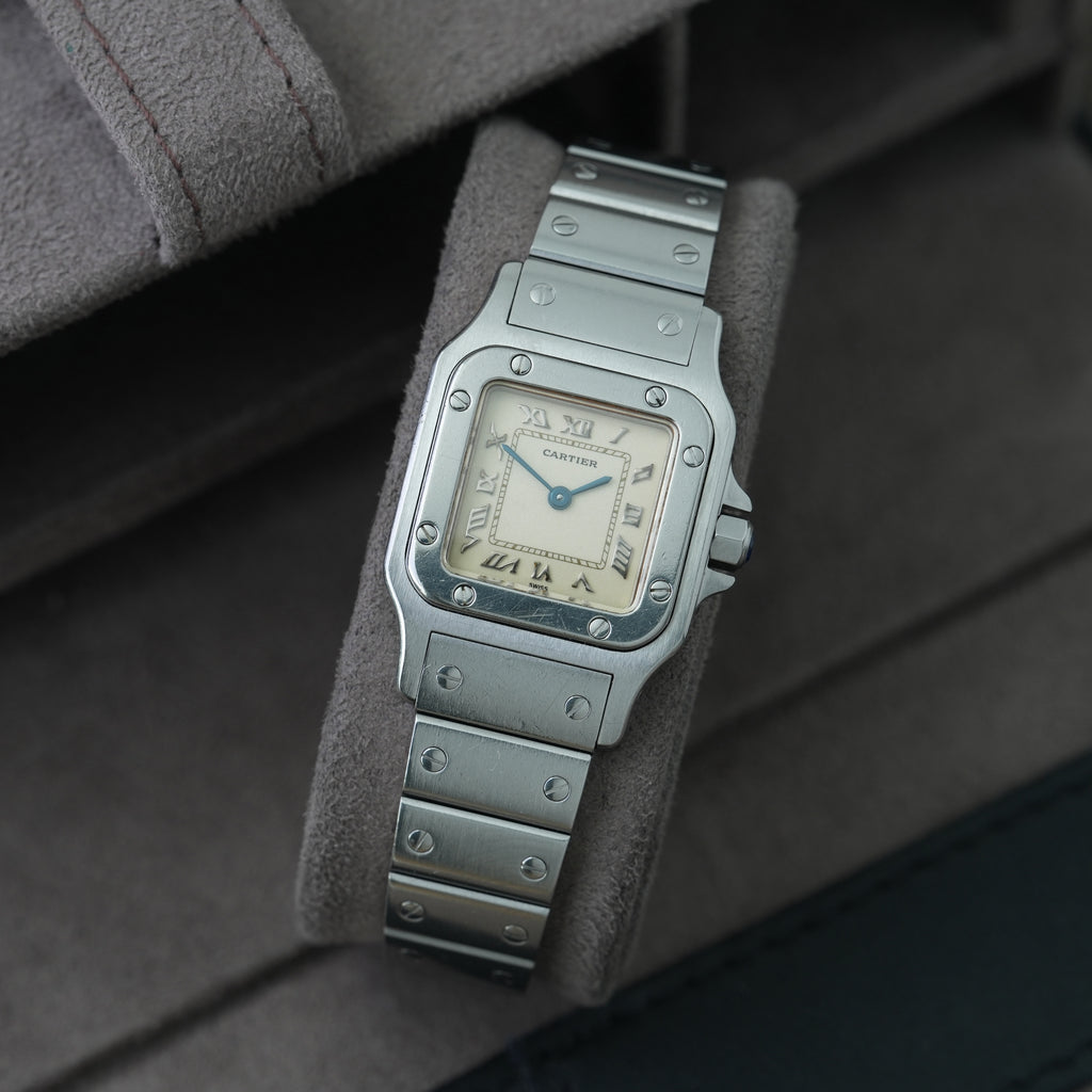 Cartier Santos Galbée Ref. 1565 'Cream' 24x35mm