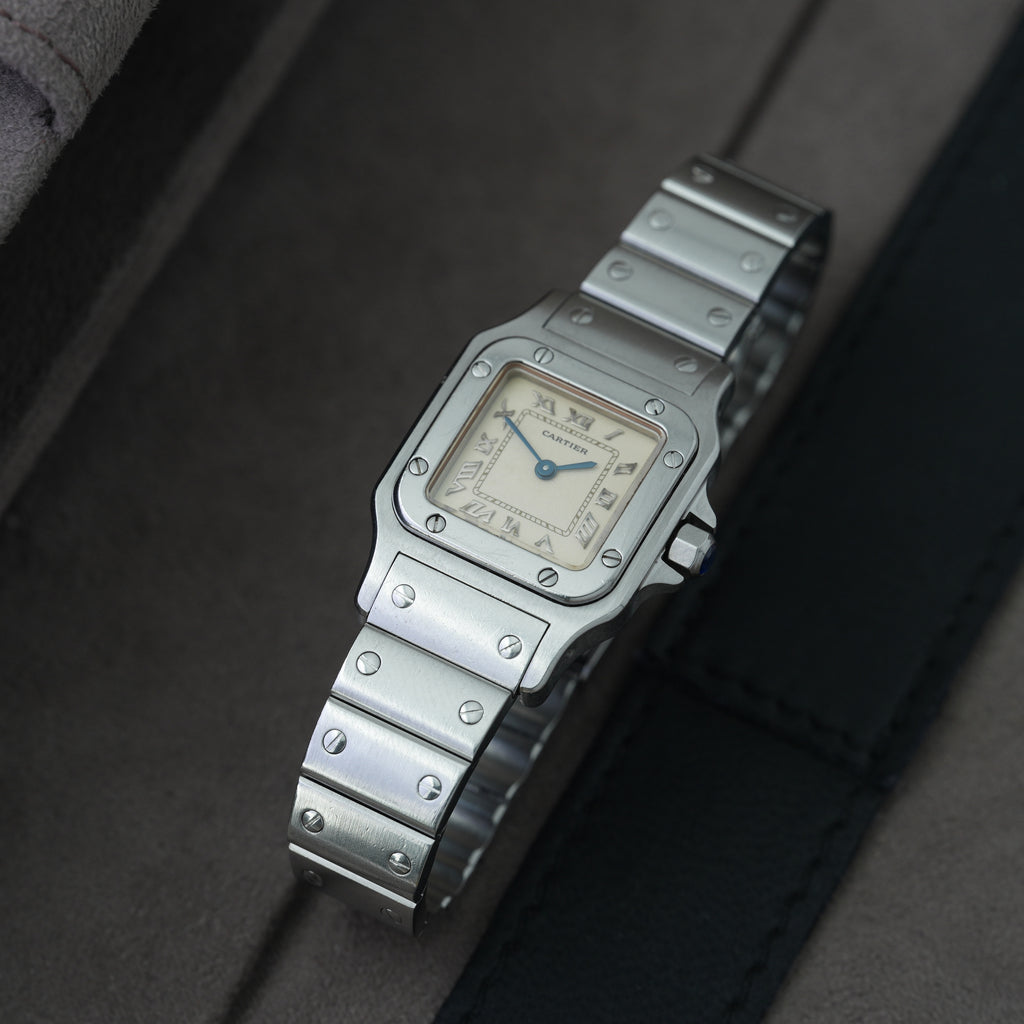 Cartier Santos Galbée Ref. 1565 'Cream' 24x35mm