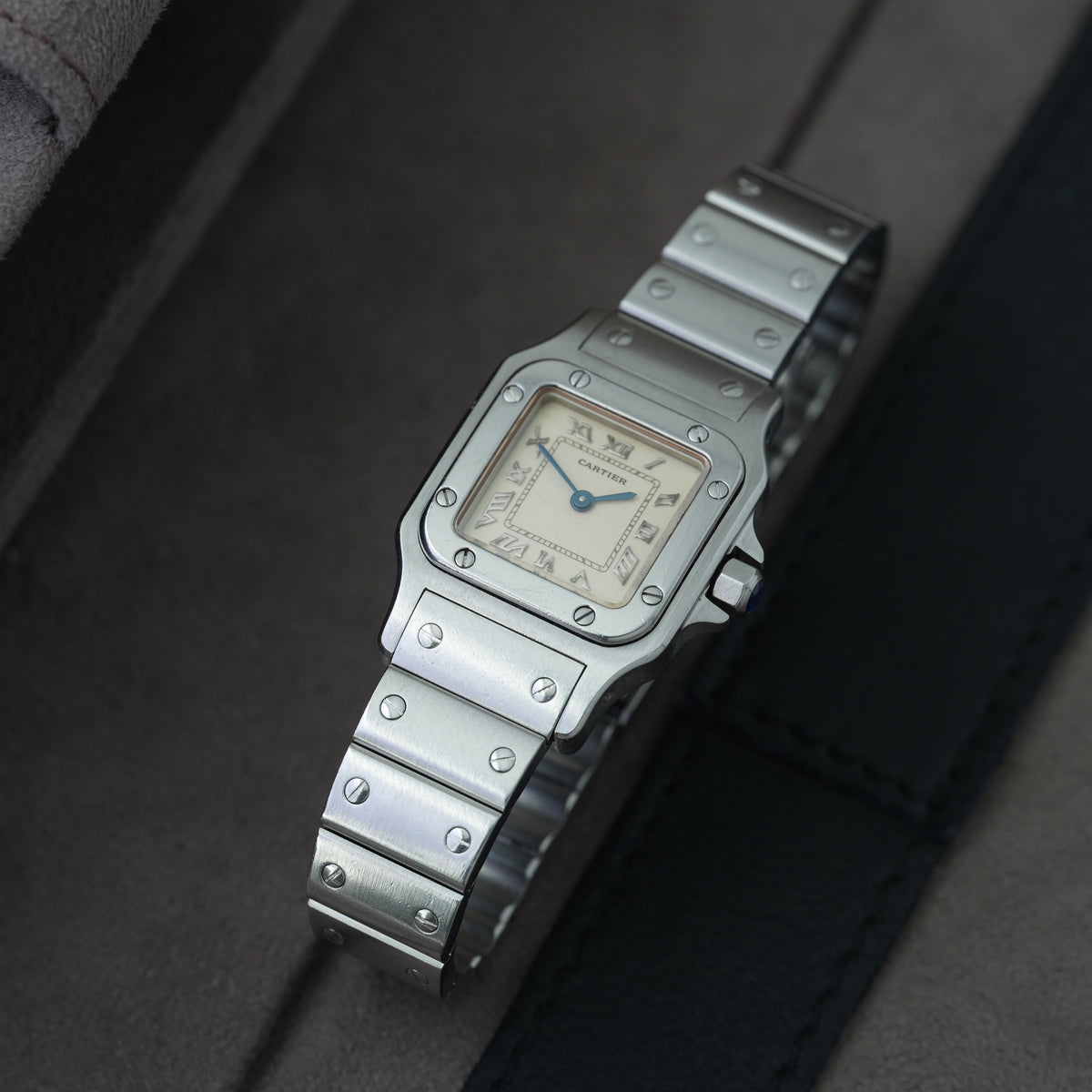 Cartier Santos Galbée Ref. 1565 'Cream' 24x35mm