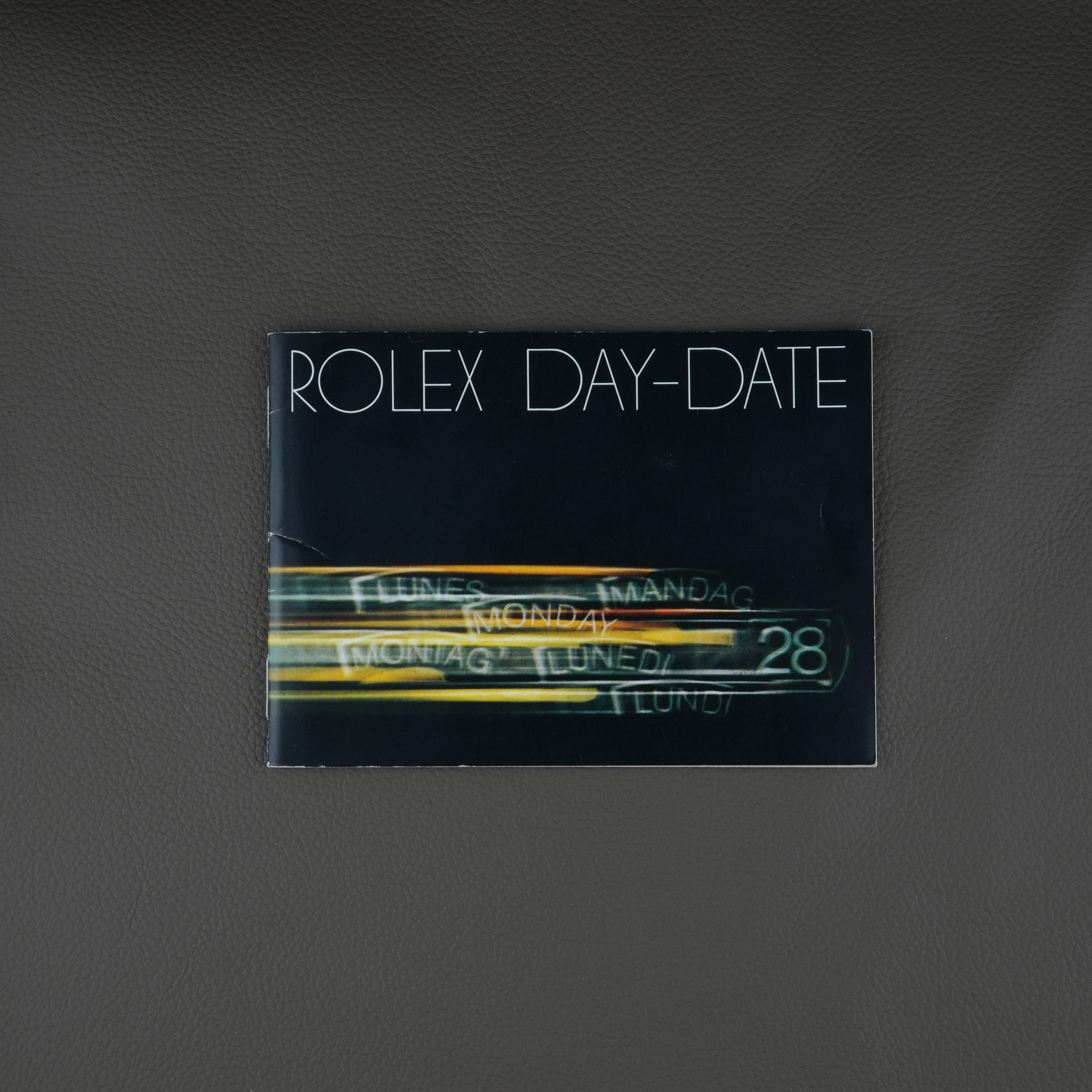 Rolex Day-Date 36mm Booklet/Manual (De. 3.1980) 18039/18038/18048/18078 etc.