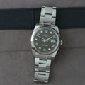 Rolex Oyster Perpetual 34 Ref. 115234 'Schwarzes Diamant Blatt'