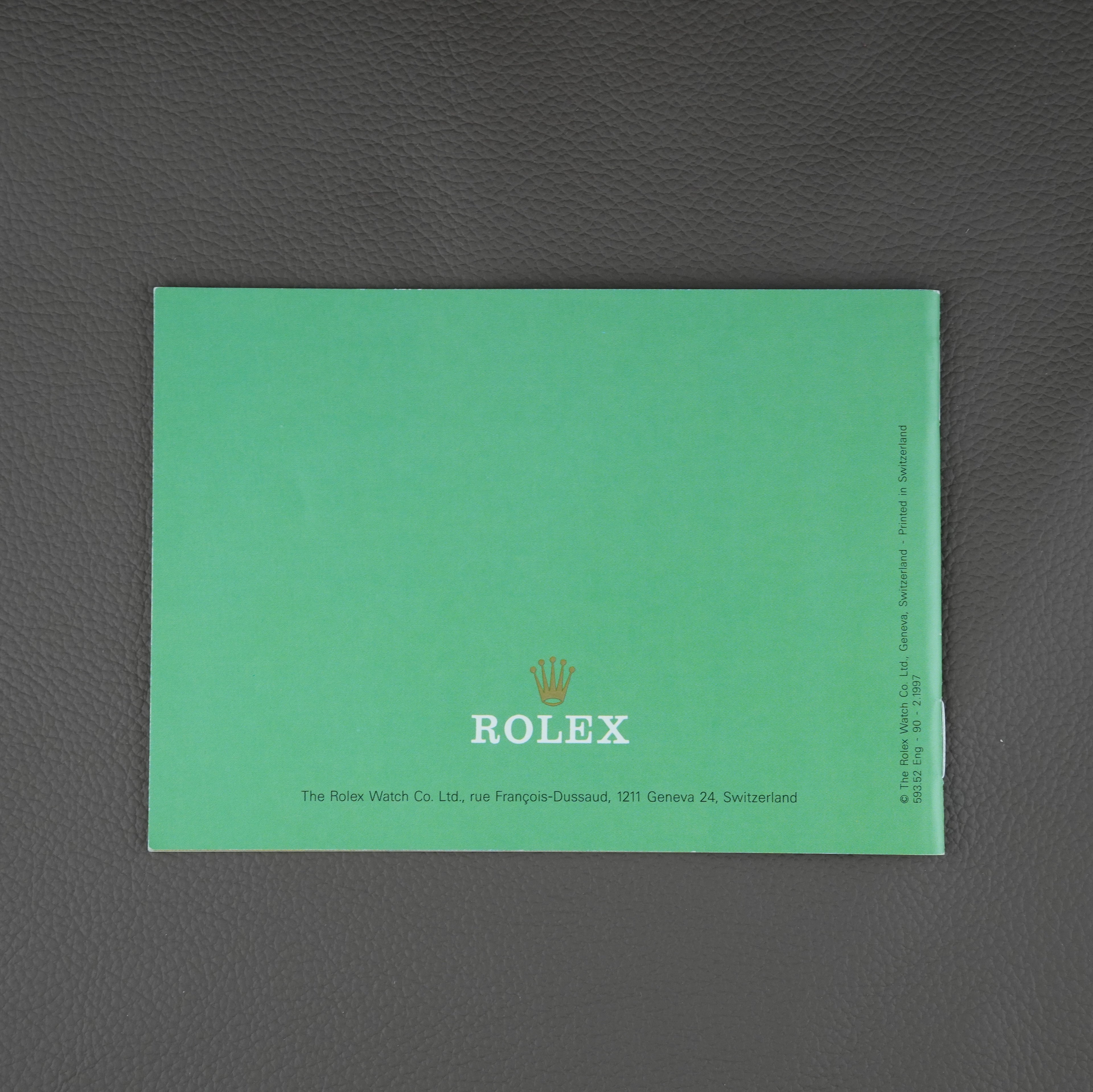 Rolex Datejust 80s 90s Booklets / Manuals 16013/16014/16233/16234 etc.