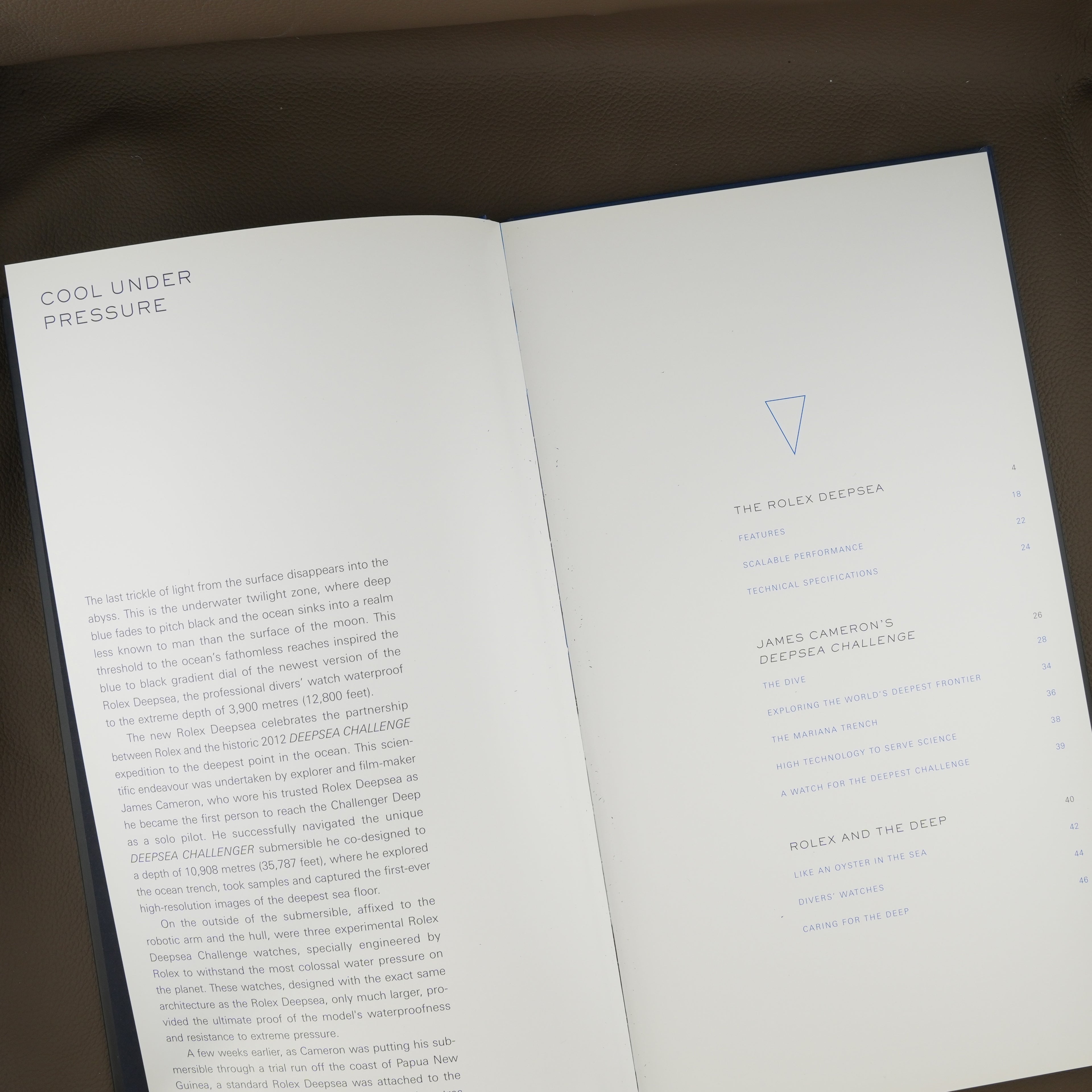 Rolex Sea-Dweller Deepsea Buch/Book 'The last Frontier' Tablebook' English