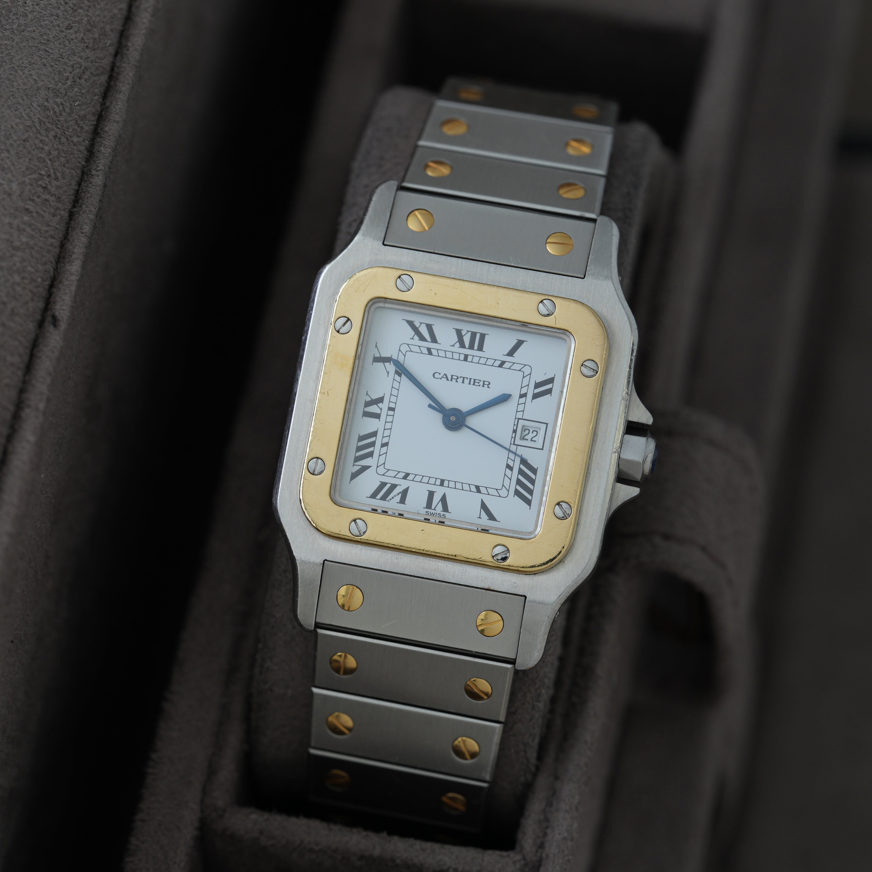 Cartier Santos Carree Ref. 1172961 'MKIII' *unpoliert*