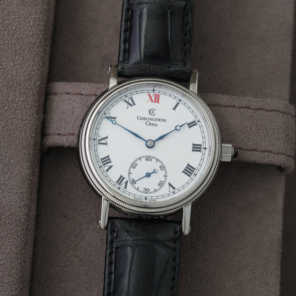 Chronoswiss Orea 36,5mm Ref. CH1163 'Box & Papiere' Emaille Dial