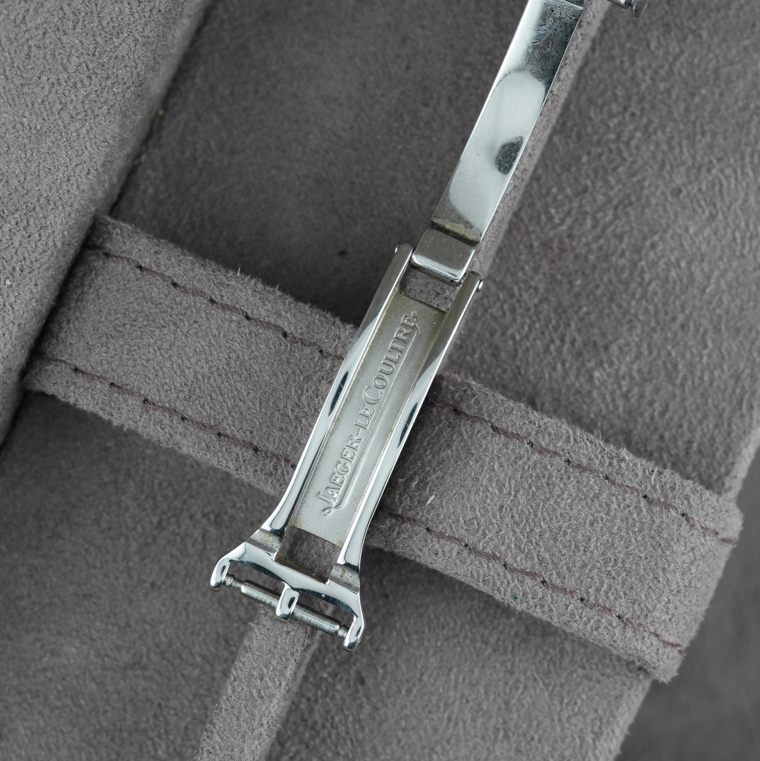 Jaeger LeColutre Armband 14mm inkl. Jaeger LeColutre Faltschließe 12mm