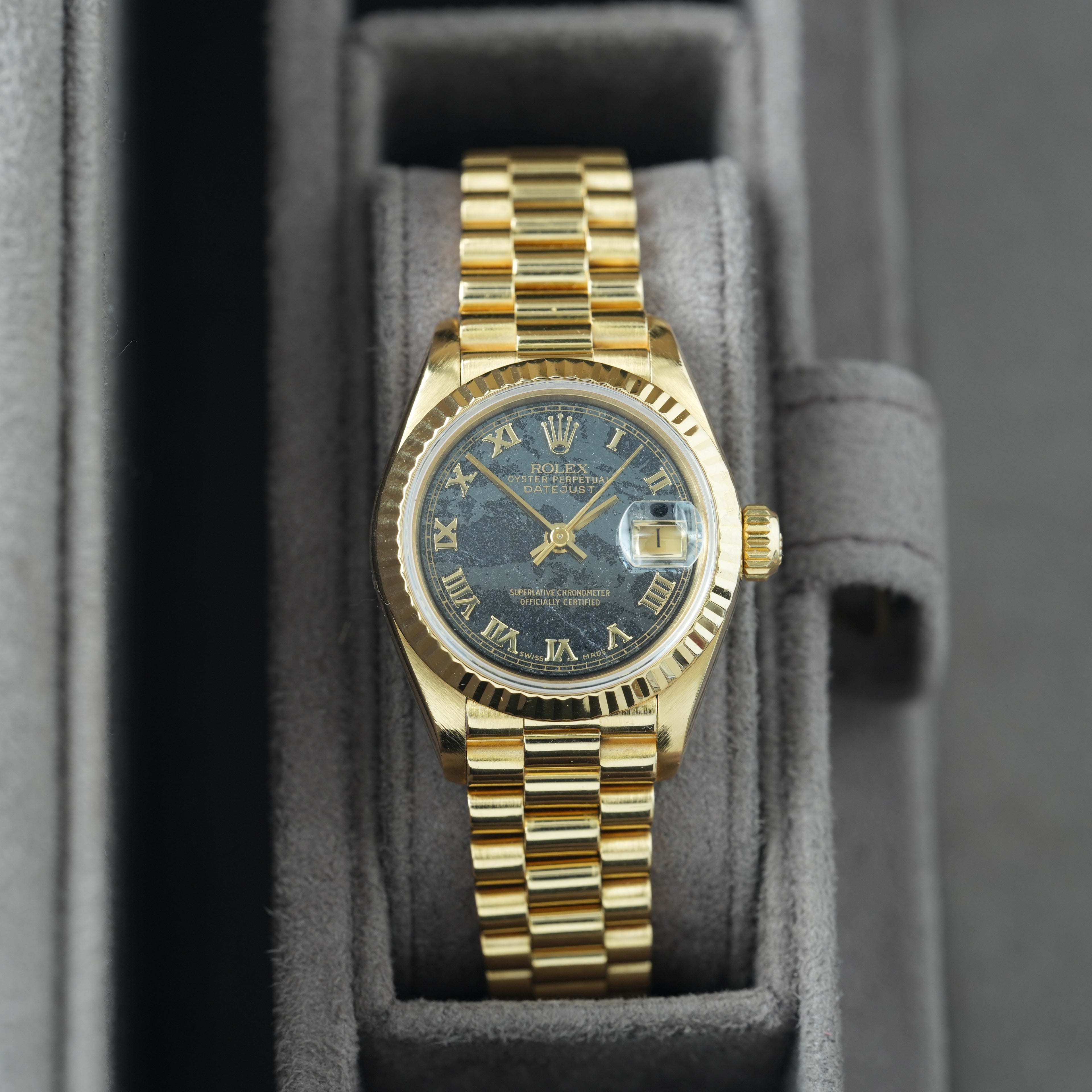 Rolex Lady-Datejust 26mm Ref.69178 'Ferrite Stein Zifferblatt'