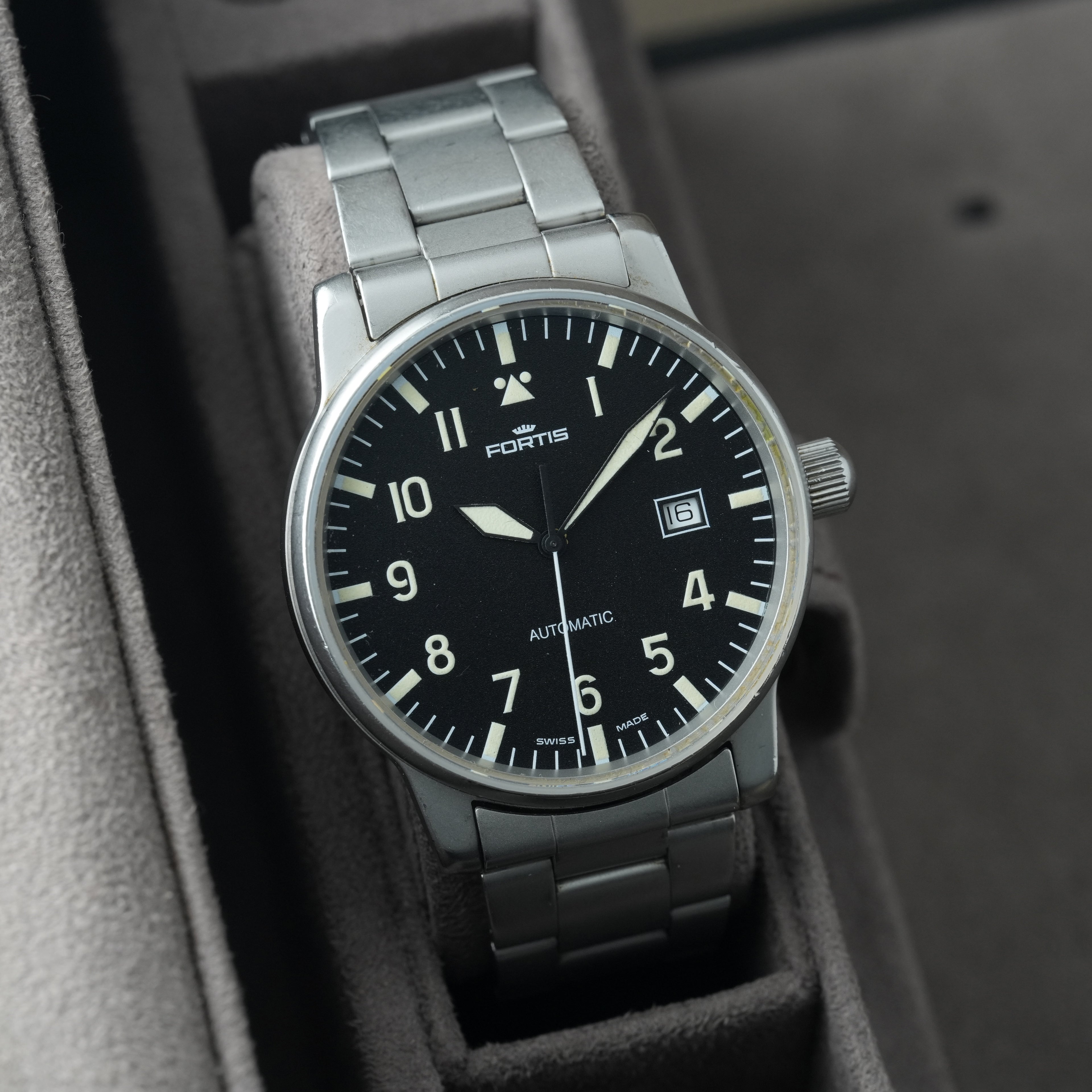 Fortis Flieger Uhr Ref.595.10.46 'ETA 2824'