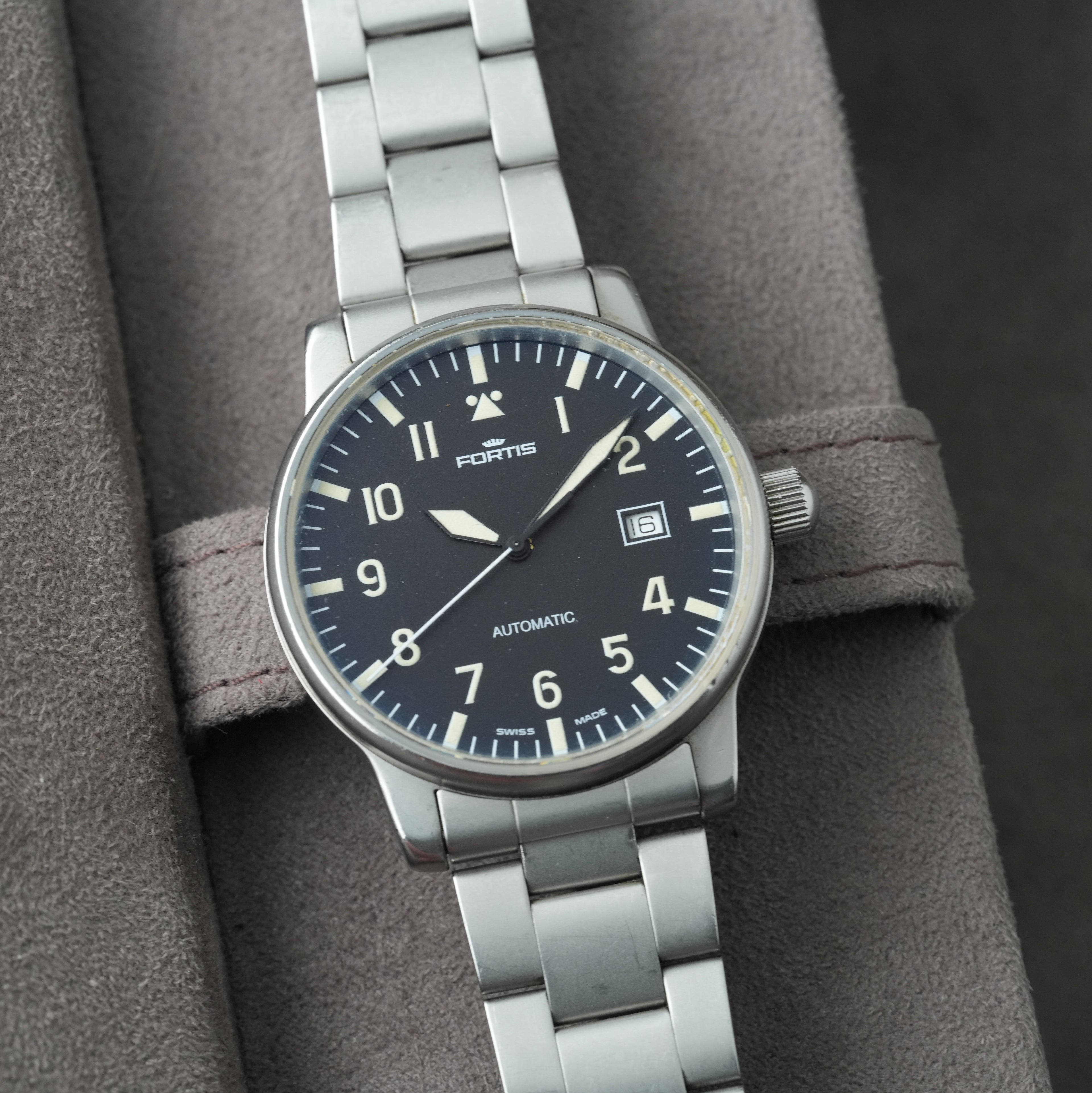 Fortis Flieger Uhr Ref.595.10.46 'ETA 2824'