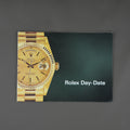 Rolex Day-Date 36mm Booklet/Manual (De. 1980er) 18039/18038/18048/18078 etc.