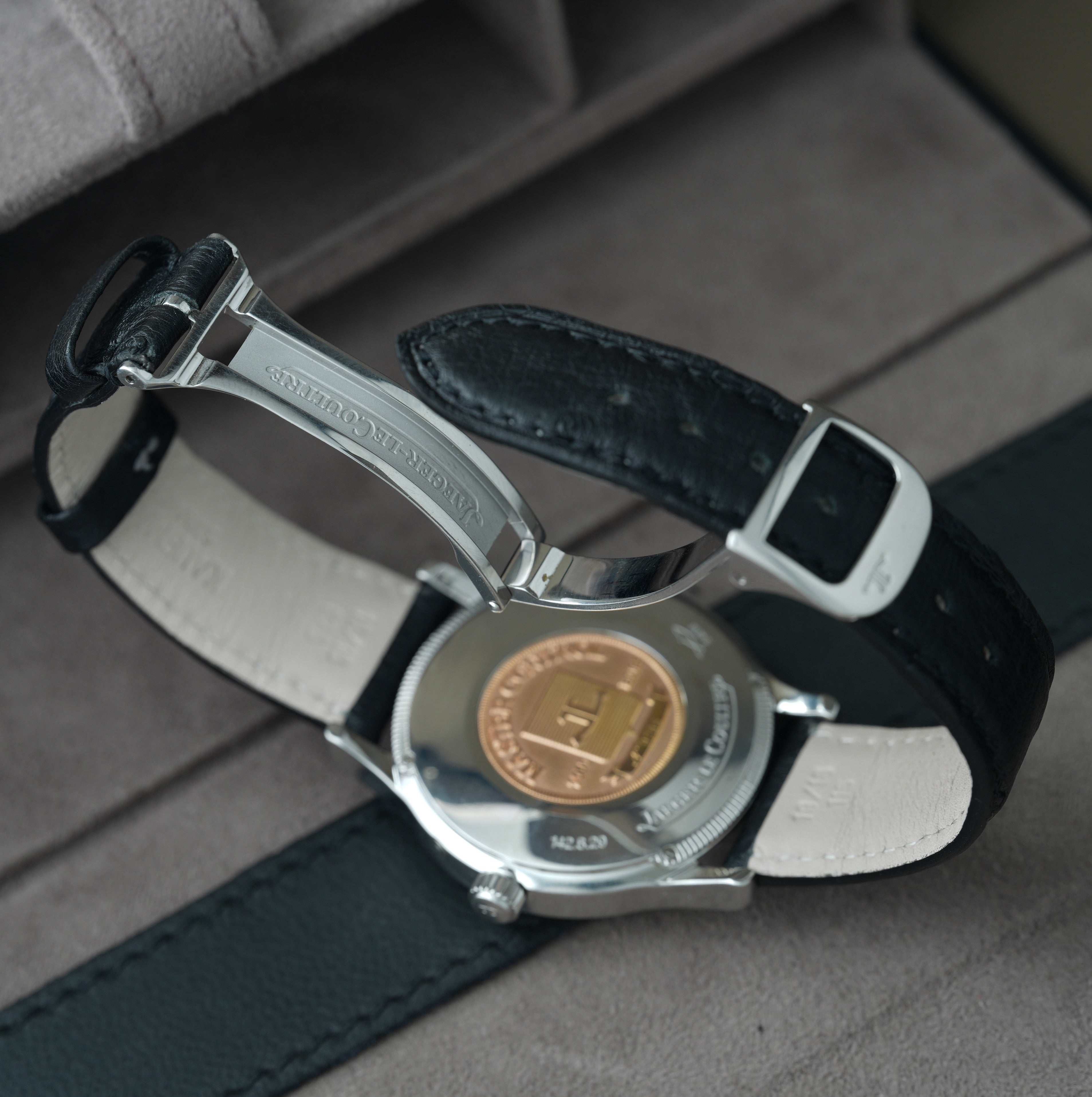 Jaeger-LeCoultre Master Geographic 38mm Ref.142.8.29 'Faltschließe'