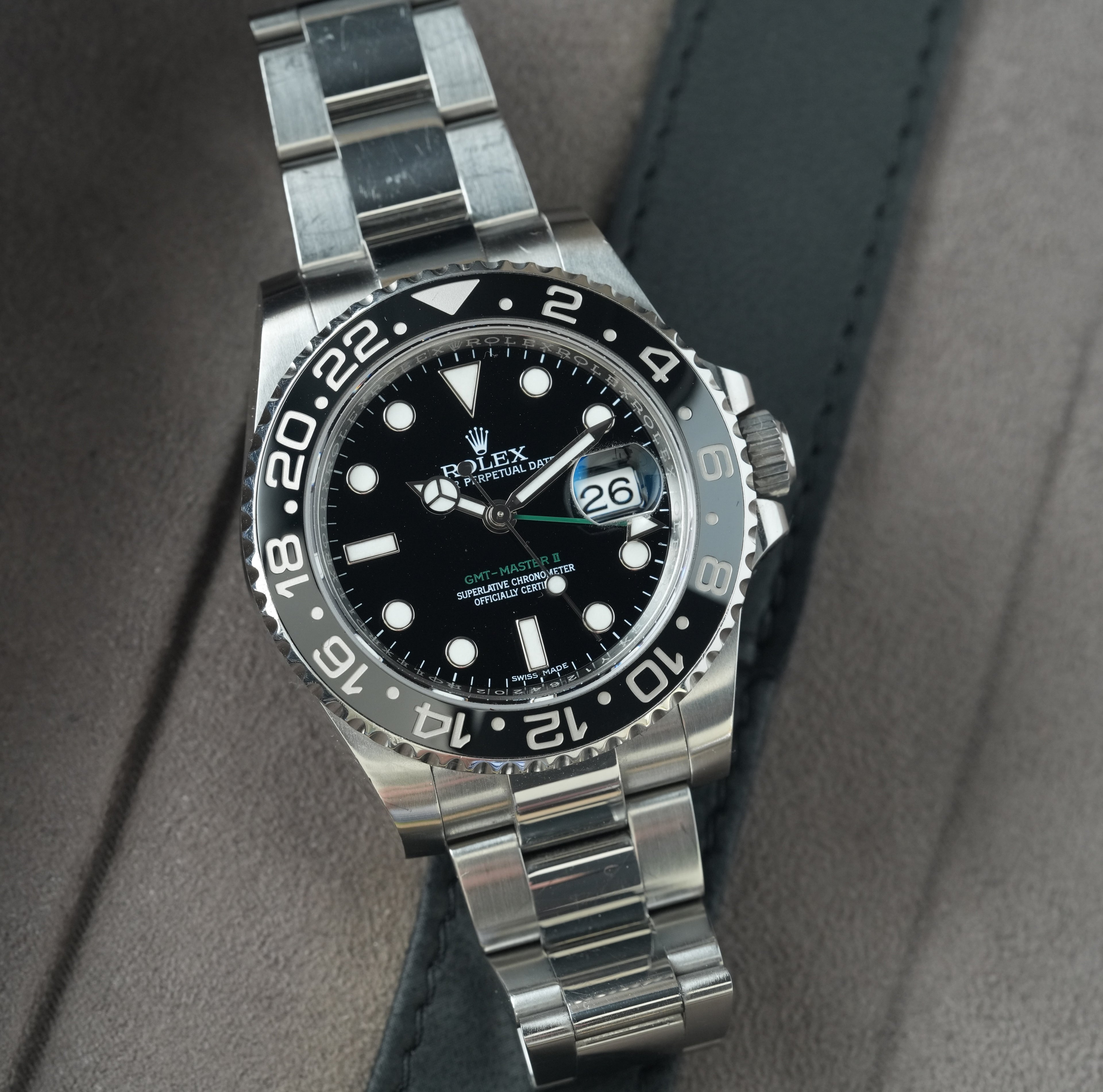 Rolex GMT-Master II Full Set Box & Papiere Ref.116710LN