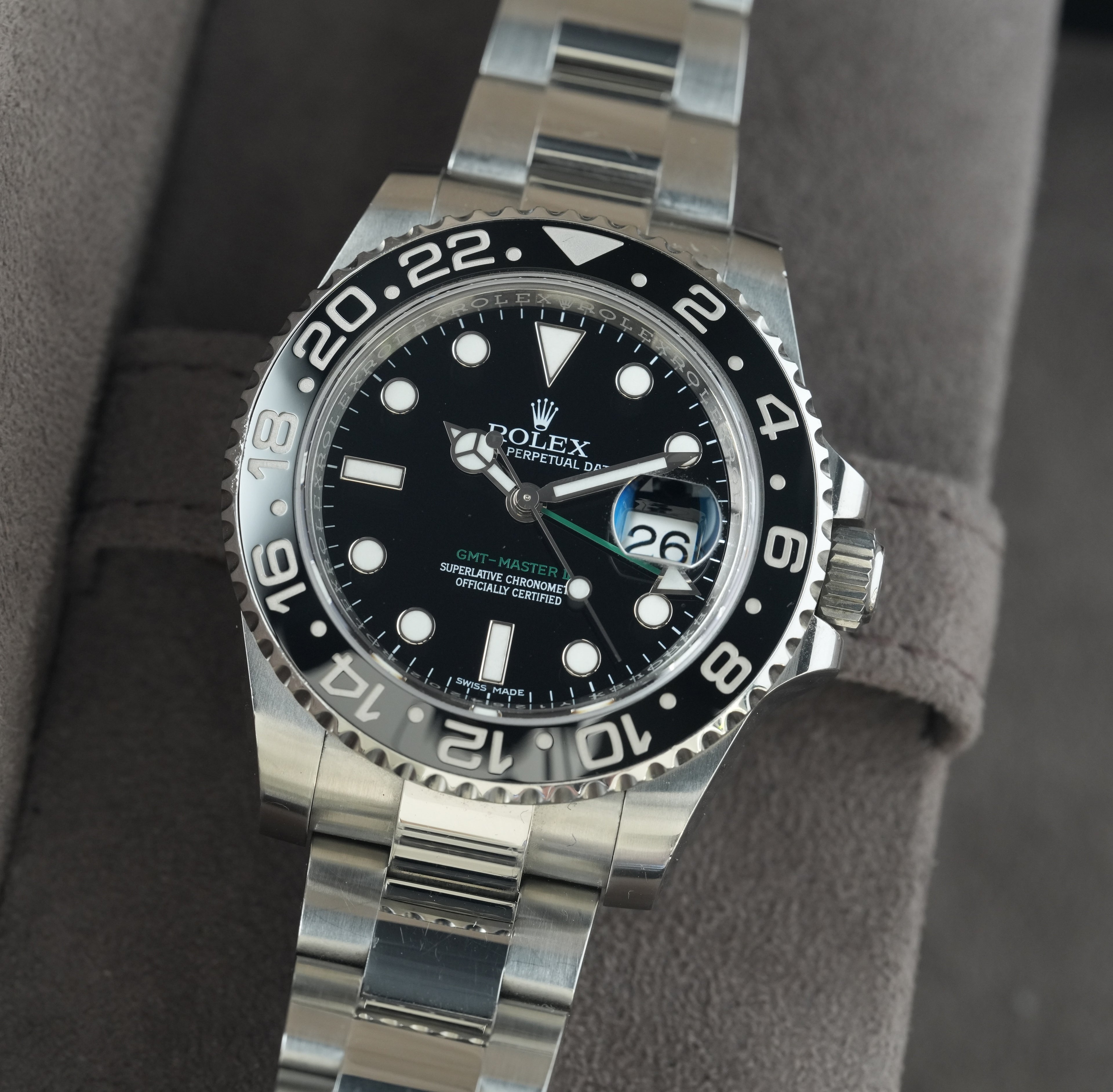 Rolex GMT-Master II Full Set Box & Papiere Ref.116710LN