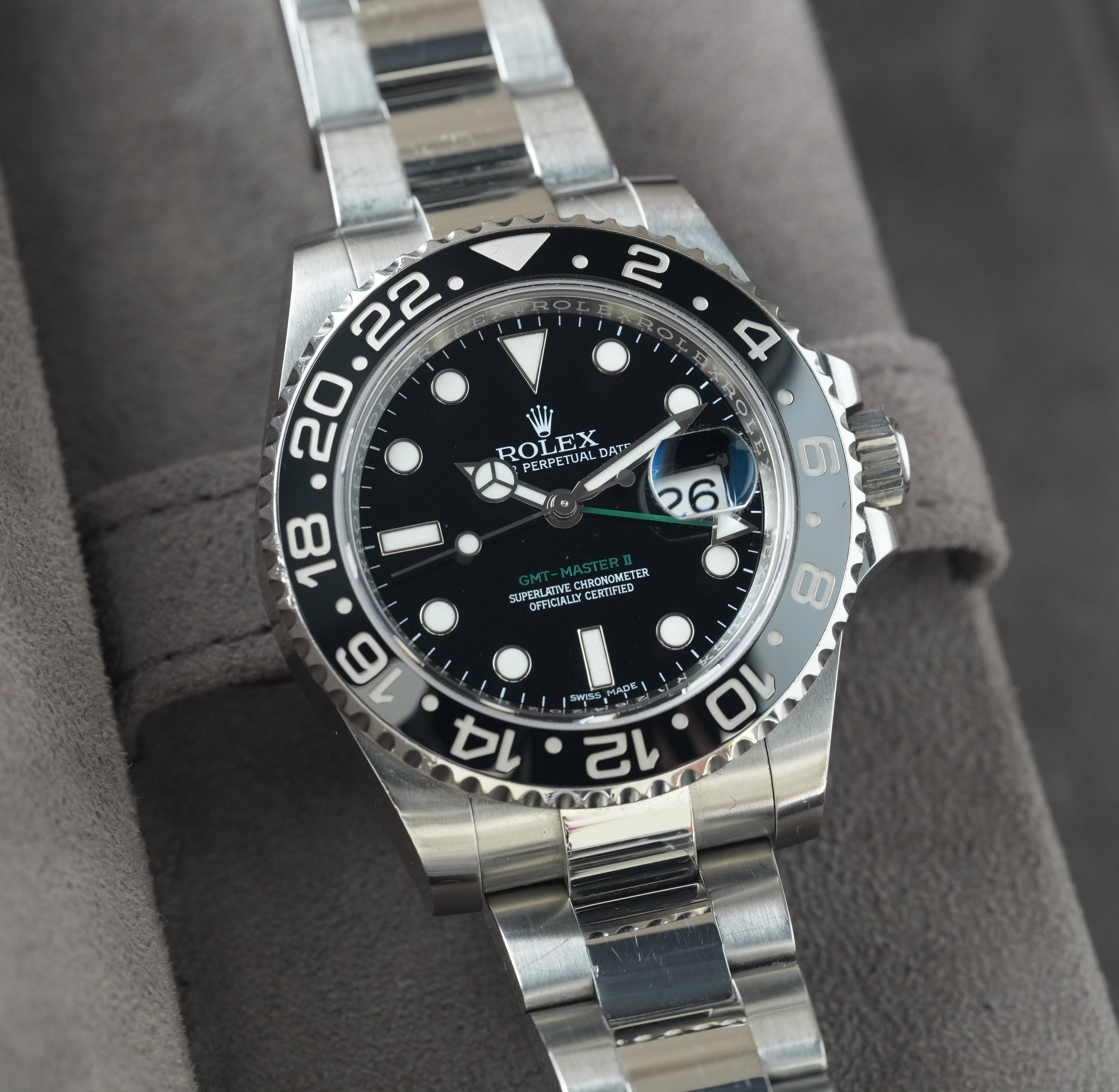 Rolex GMT-Master II Full Set Box & Papiere Ref.116710LN
