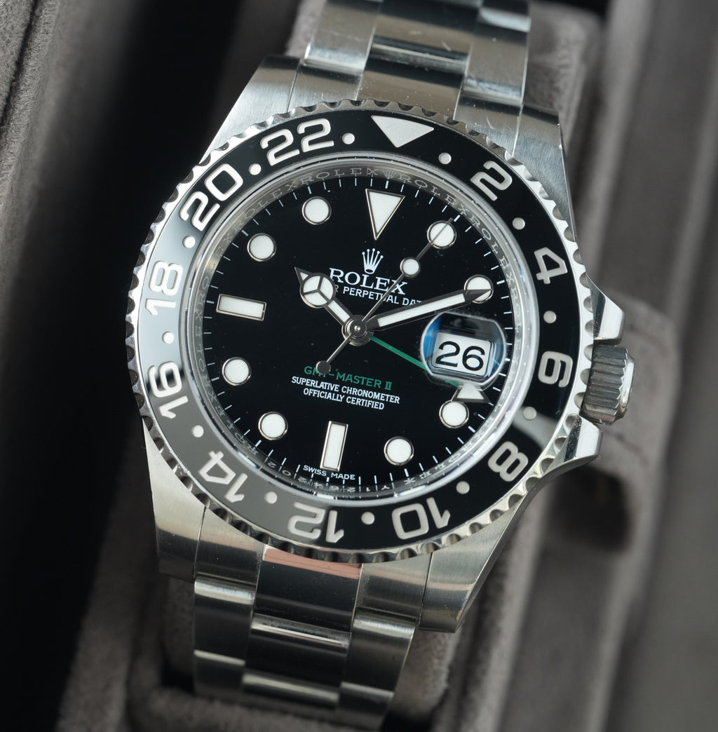 Rolex GMT-Master II Full Set Box & Papiere Ref.116710LN