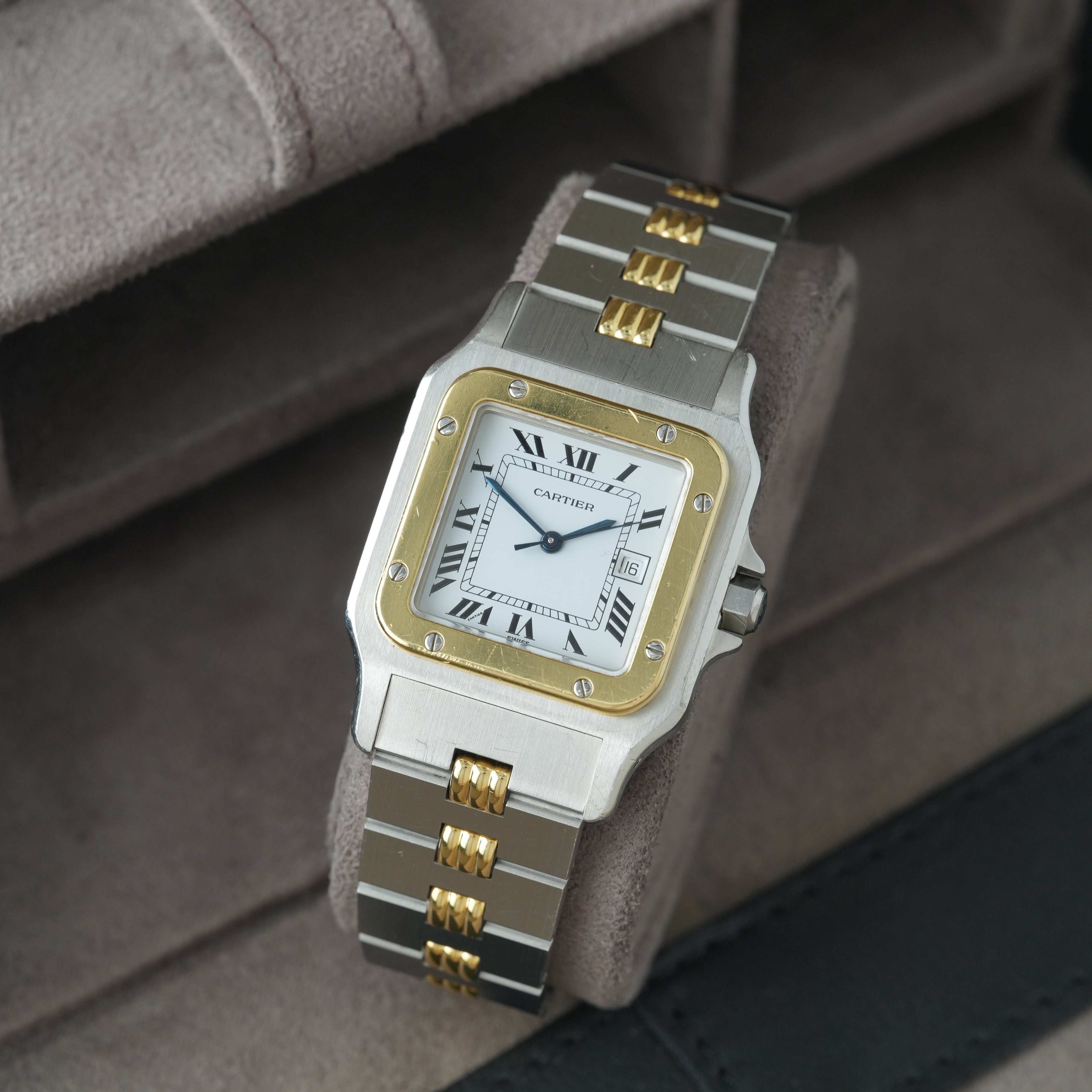 Cartier Santos Carree Ref. 2961 'Godron MKI'