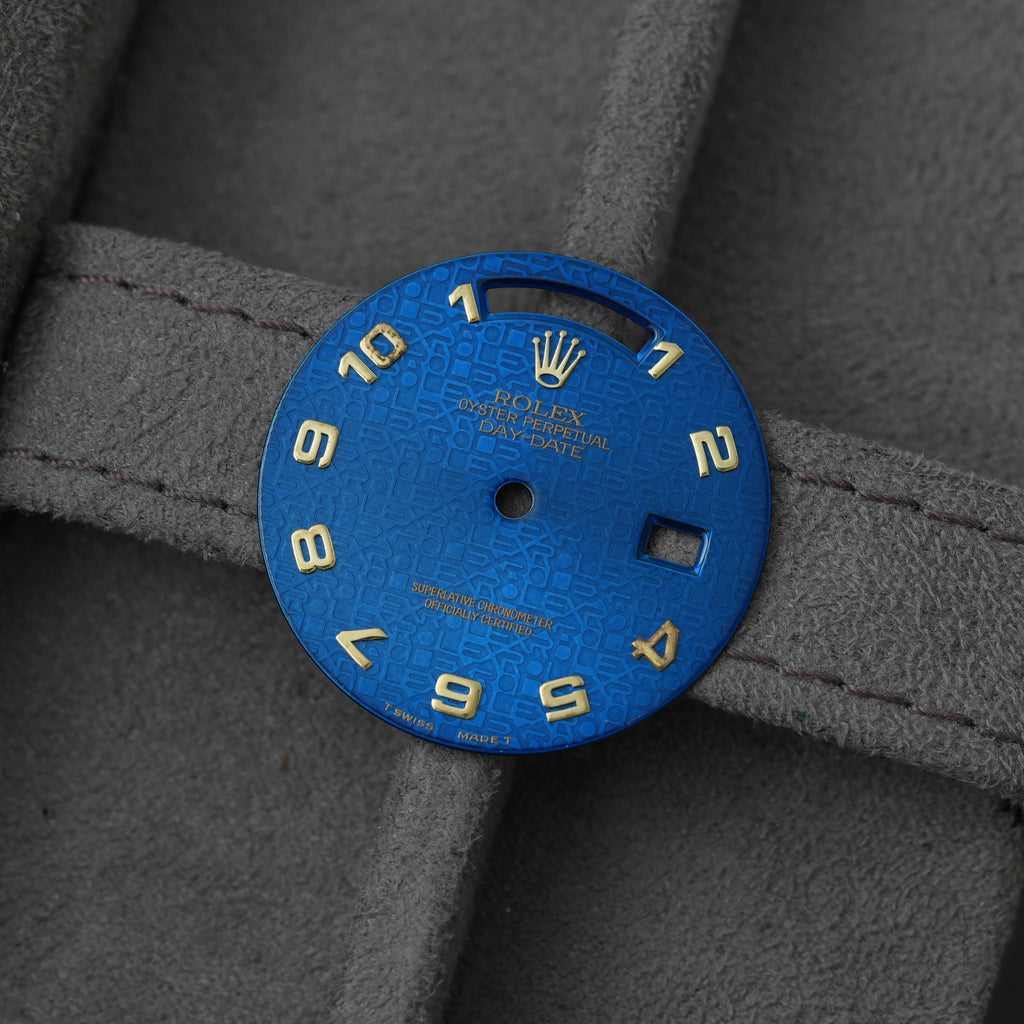 Rolex Daydate 36 "elektrisch blaues" Zifferblatt 18238/ 18038