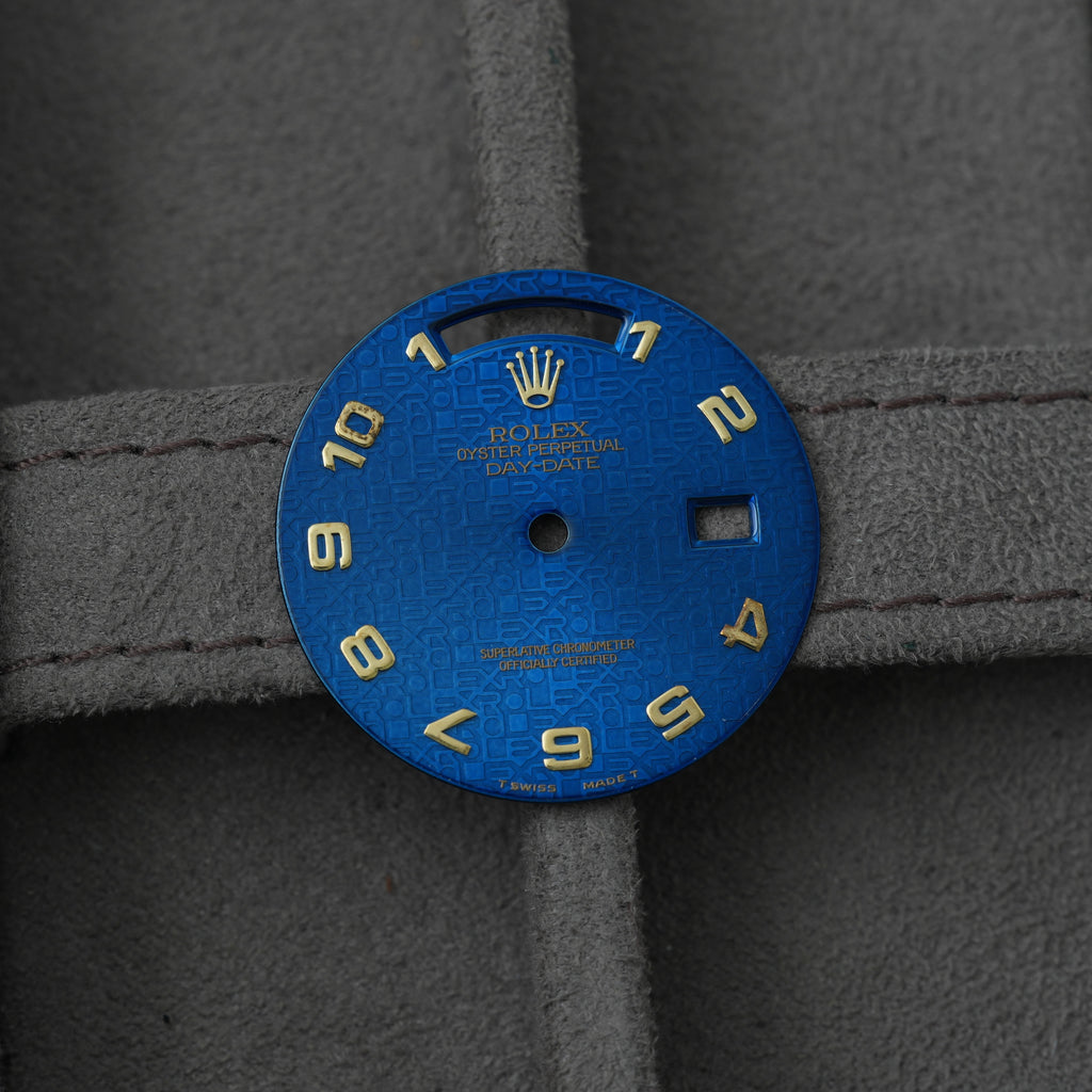 Rolex Daydate 36 "elektrisch blaues" Zifferblatt 18238/ 18038