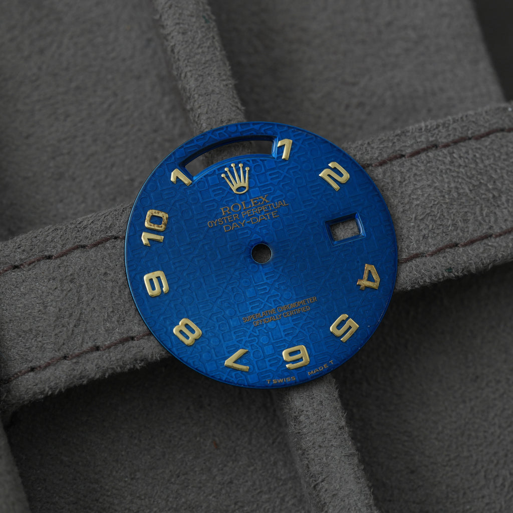 Rolex Daydate 36 "elektrisch blaues" Zifferblatt 18238/ 18038