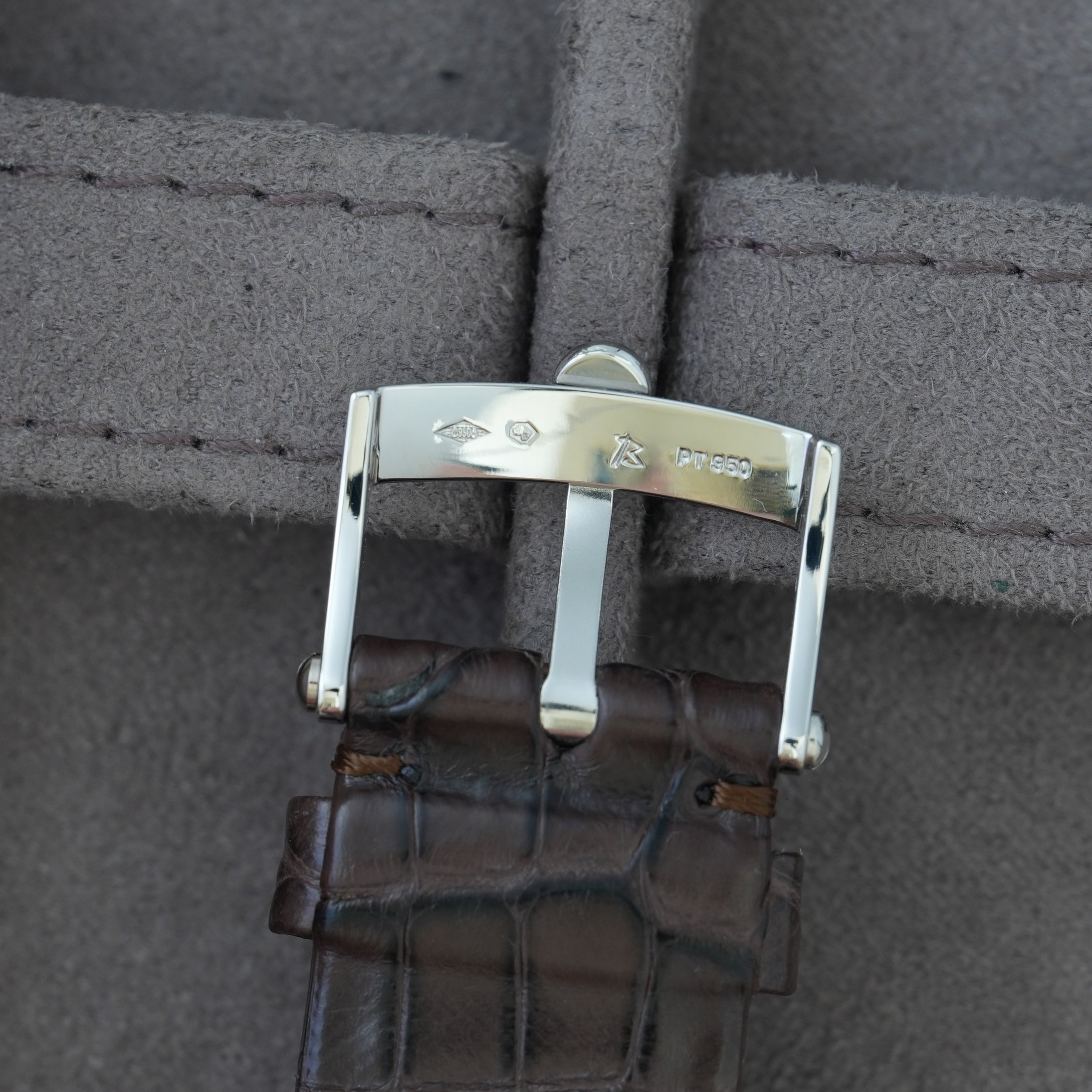 Chronoswiss Digiteur MSA Ref. CH1370 NOS Platin 'Full Set' *Lachs*