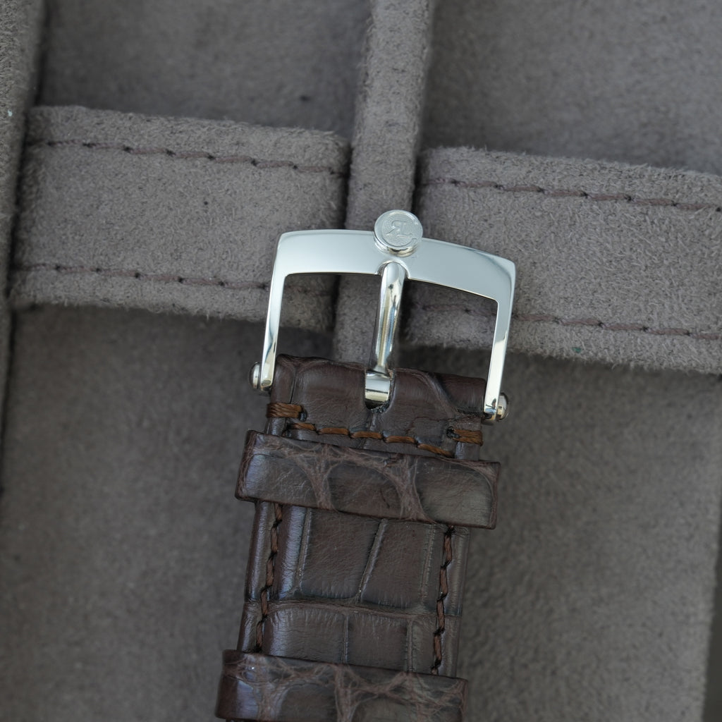 Chronoswiss Digiteur MSA Ref. CH1370 NOS Platin 'Full Set' *Lachs*