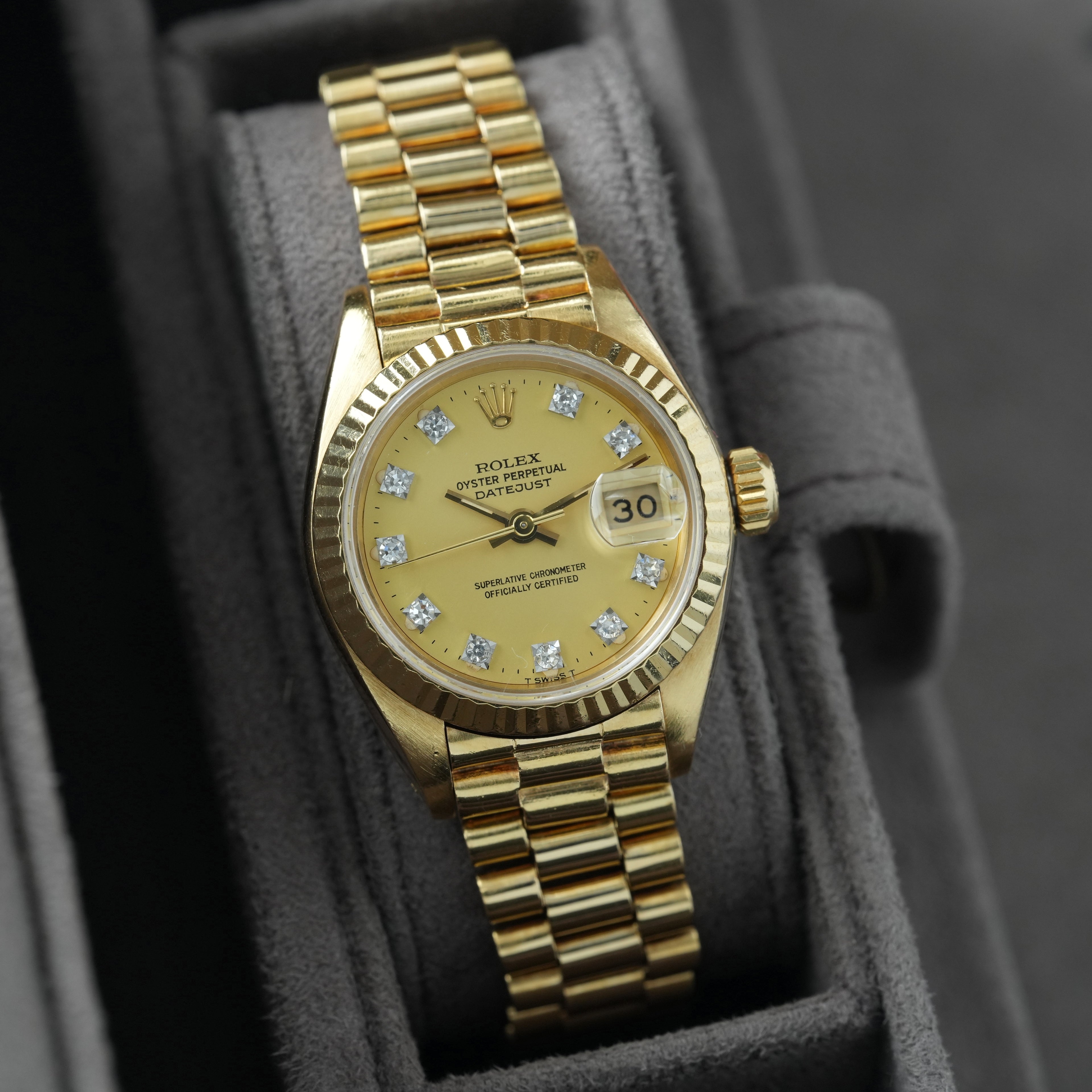 Rolex Lady-Datejust 26mm Ref. 69178 '18k Gold'