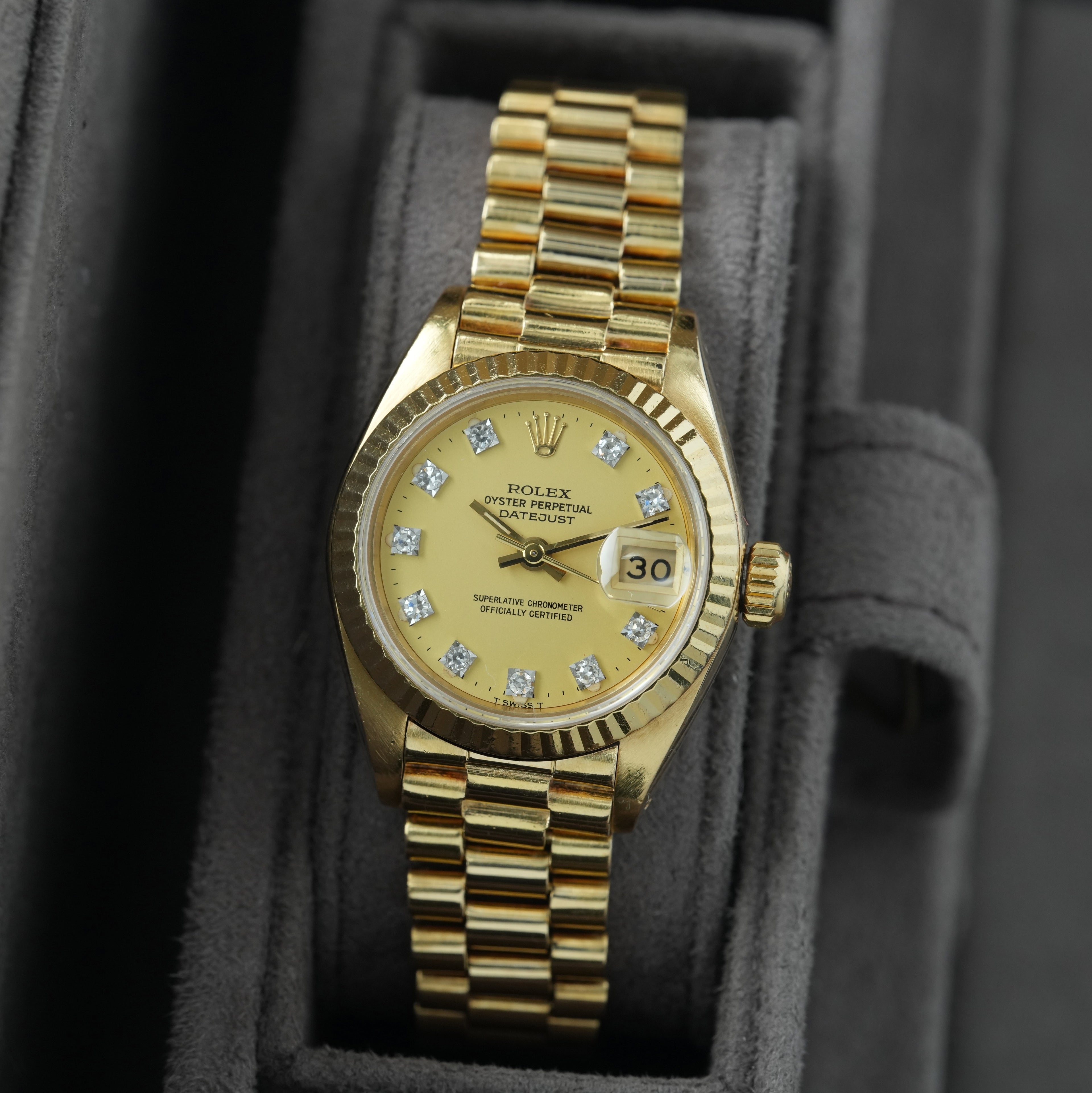 Rolex Lady-Datejust 26mm Ref. 69178 '18k Gold'