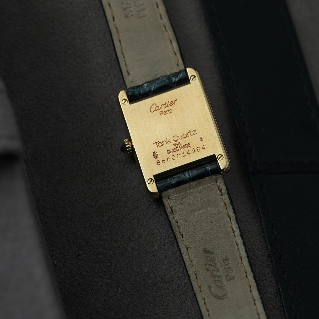 Cartier Tank Louis Cartier 18k Ref. 866001