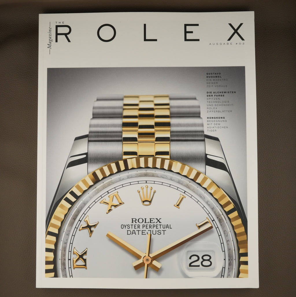 Rolex Magazine Ausgabe #02 Rolex Datejust Deutsch 145 Seiten 'Tablebook'