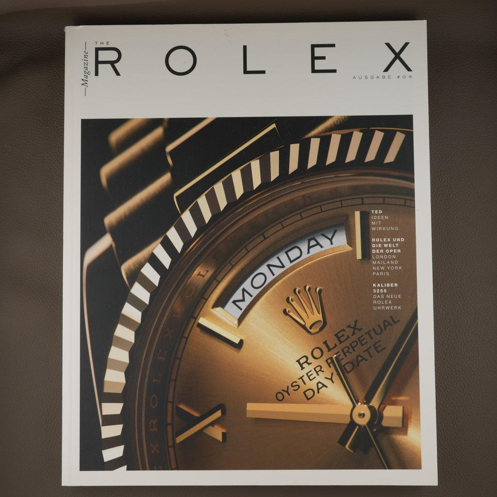 Rolex Magazine Ausgabe #04 Rolex Day-Date 'Deutsch' 153 Seiten 'Tablebook'