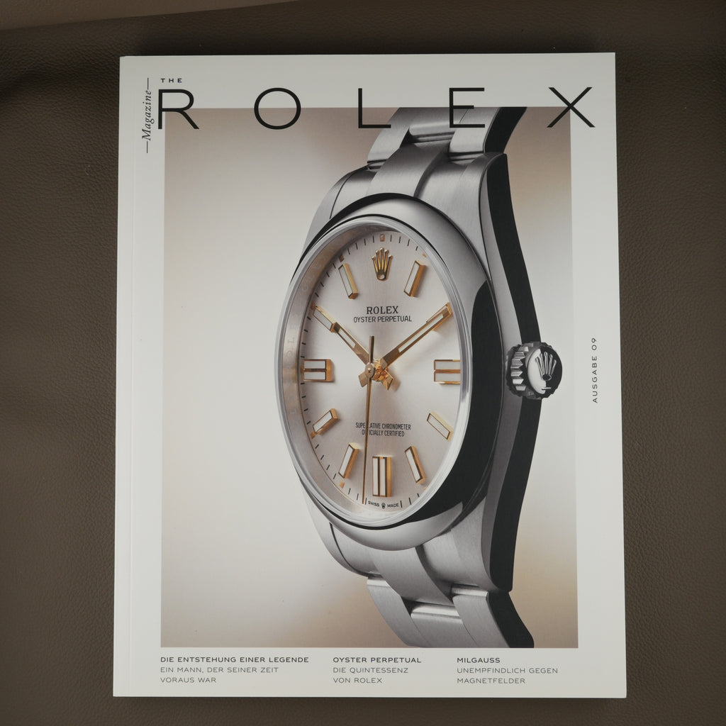 Rolex Magazine Ausgabe #09 Rolex Oyster 'Deutsch' 139 Seiten 'Tablebook'