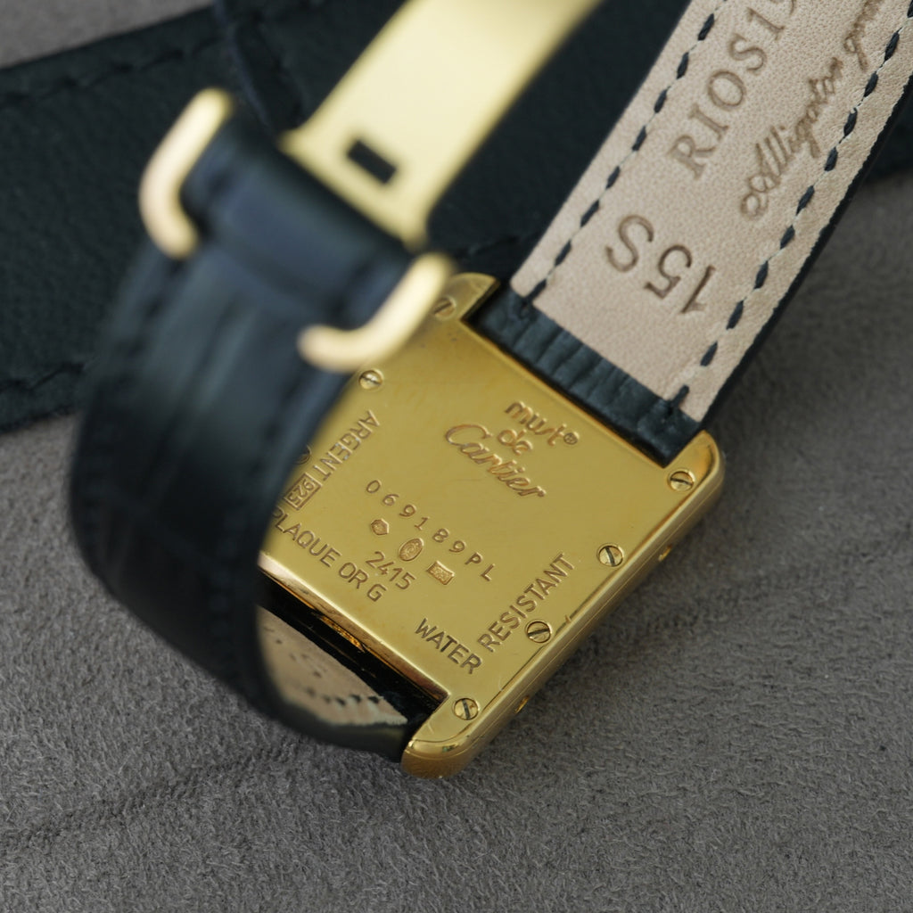 Cartier Tank Must Vermeil Ref. 2415 'Faltschließe'