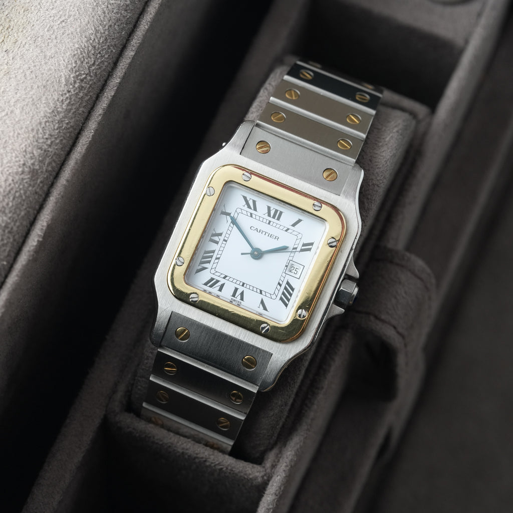 Cartier Santos Carree Ref. 2961 'unpoliert'