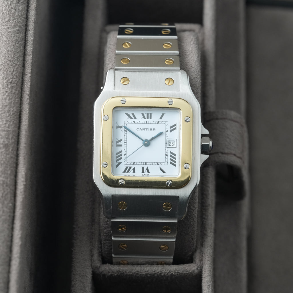 Cartier Santos Carree Ref. 2961 'unpoliert'