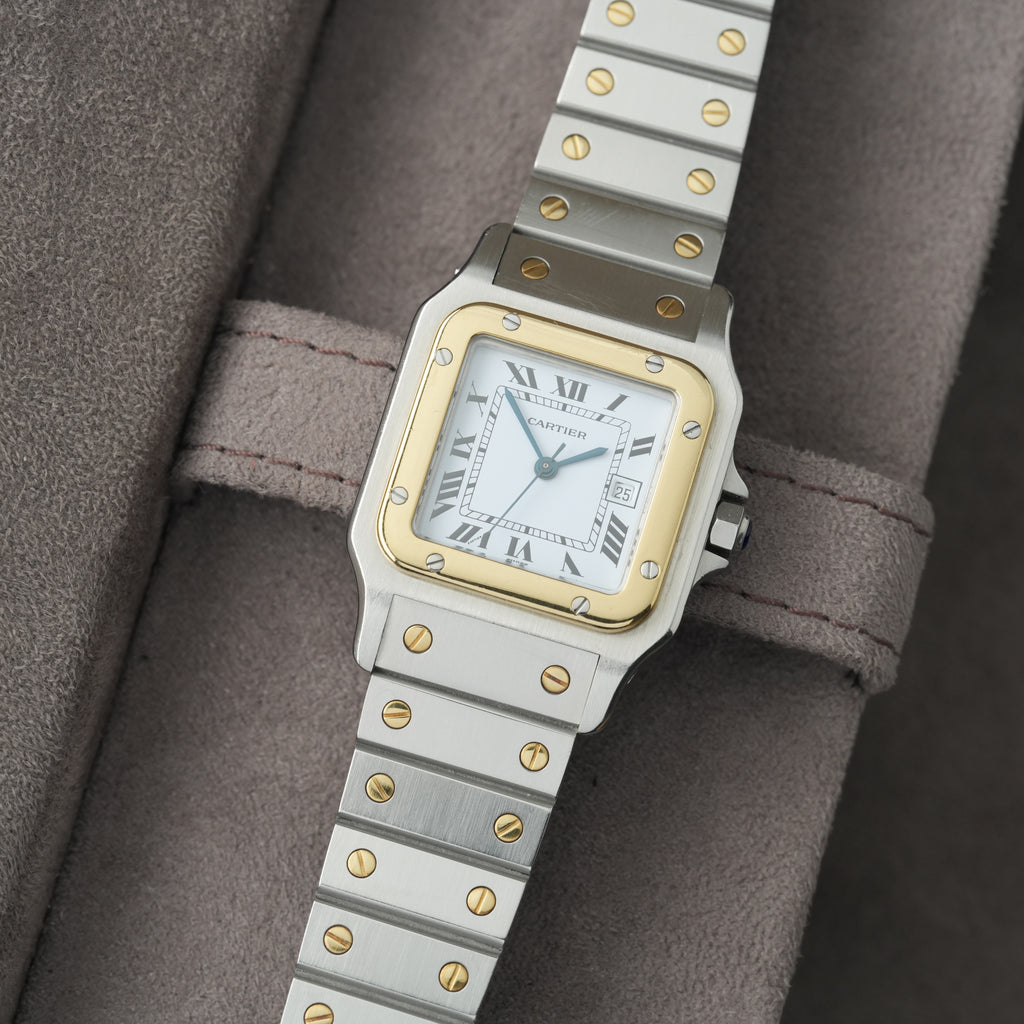 Cartier Santos Carree Ref. 2961 'unpoliert'