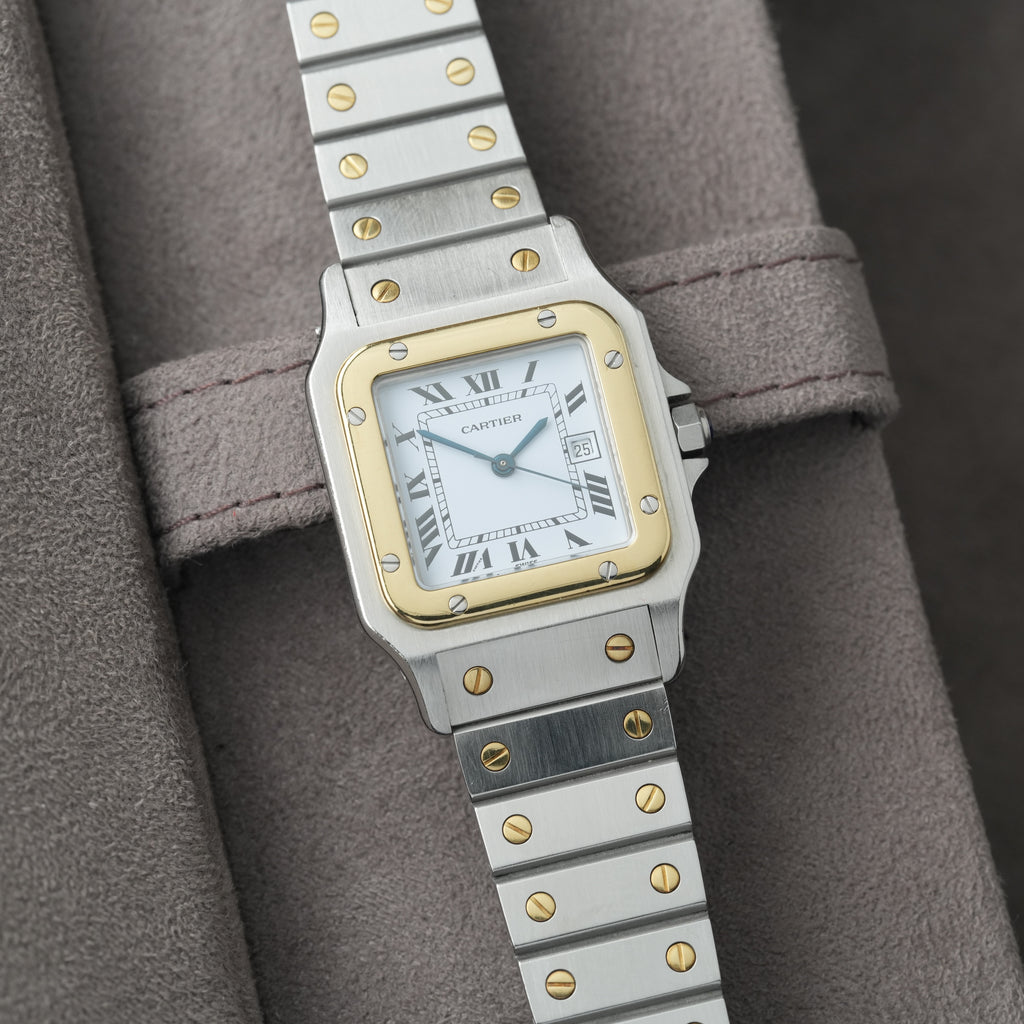 Cartier Santos Carree Ref. 2961 'unpoliert'