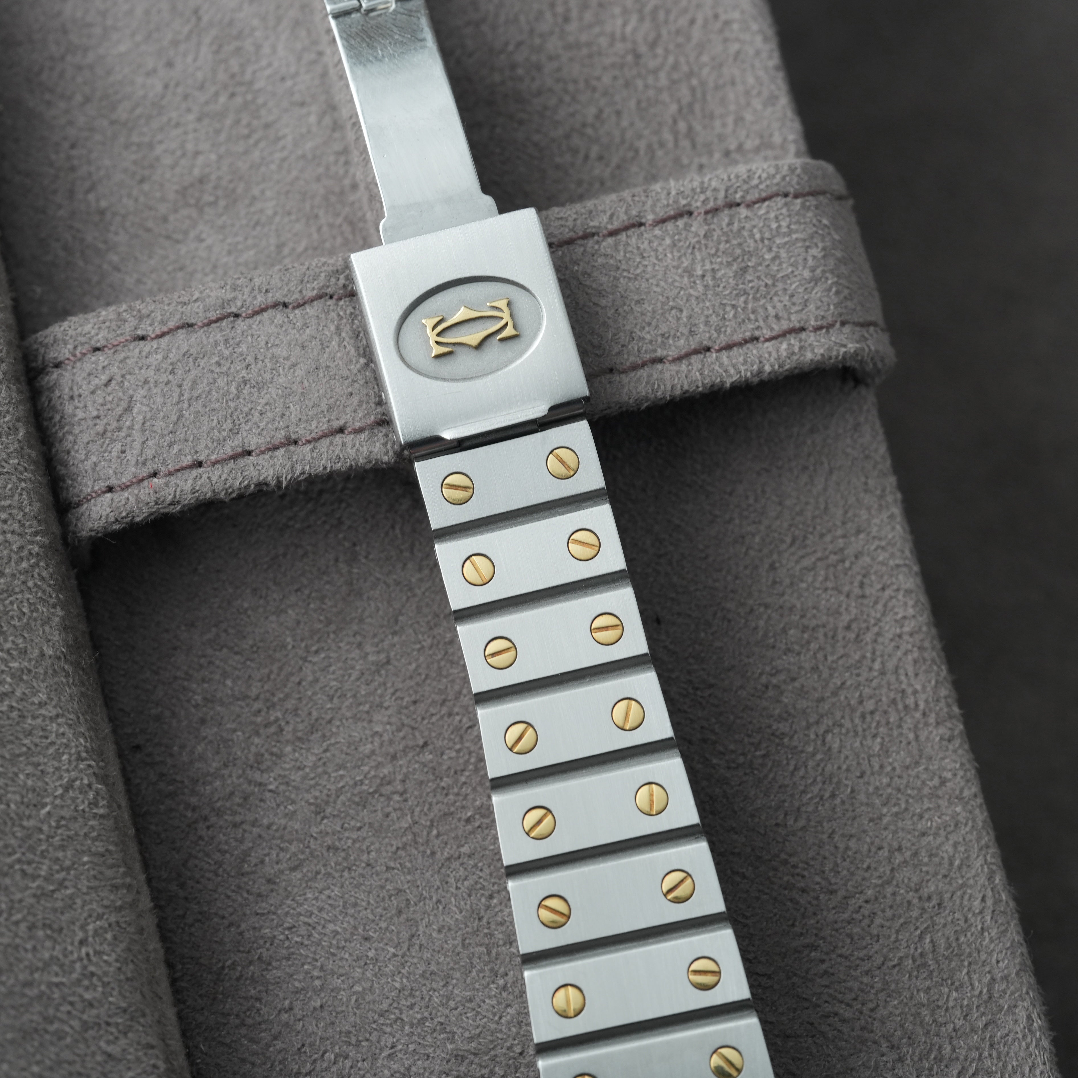 Cartier Santos Carree Ref. 2961 'unpoliert'