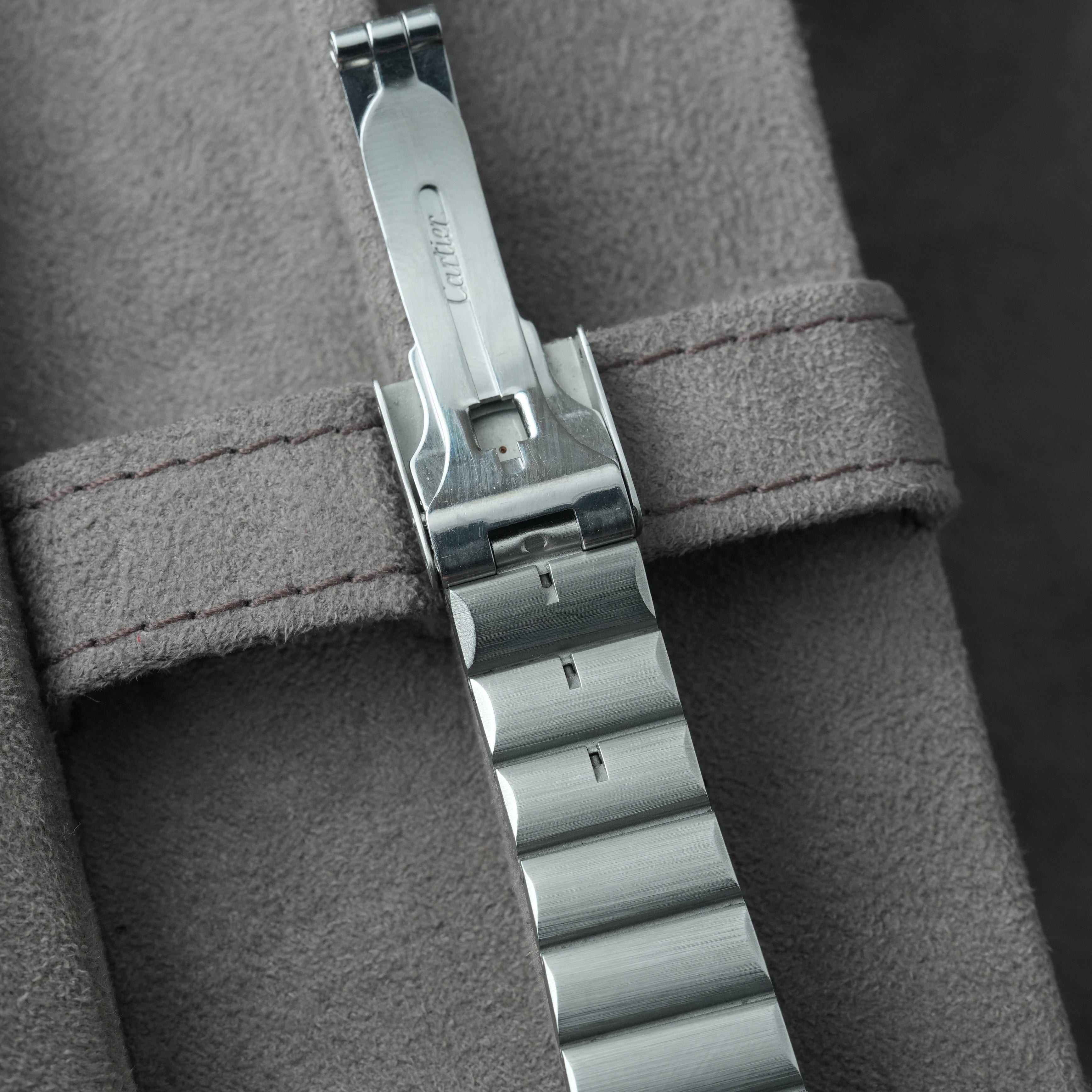 Cartier Santos Carree Ref. 2961 'unpoliert'