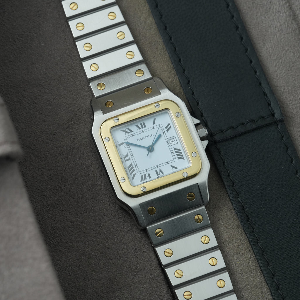 Cartier Santos Carree Ref. 2961 'unpoliert'