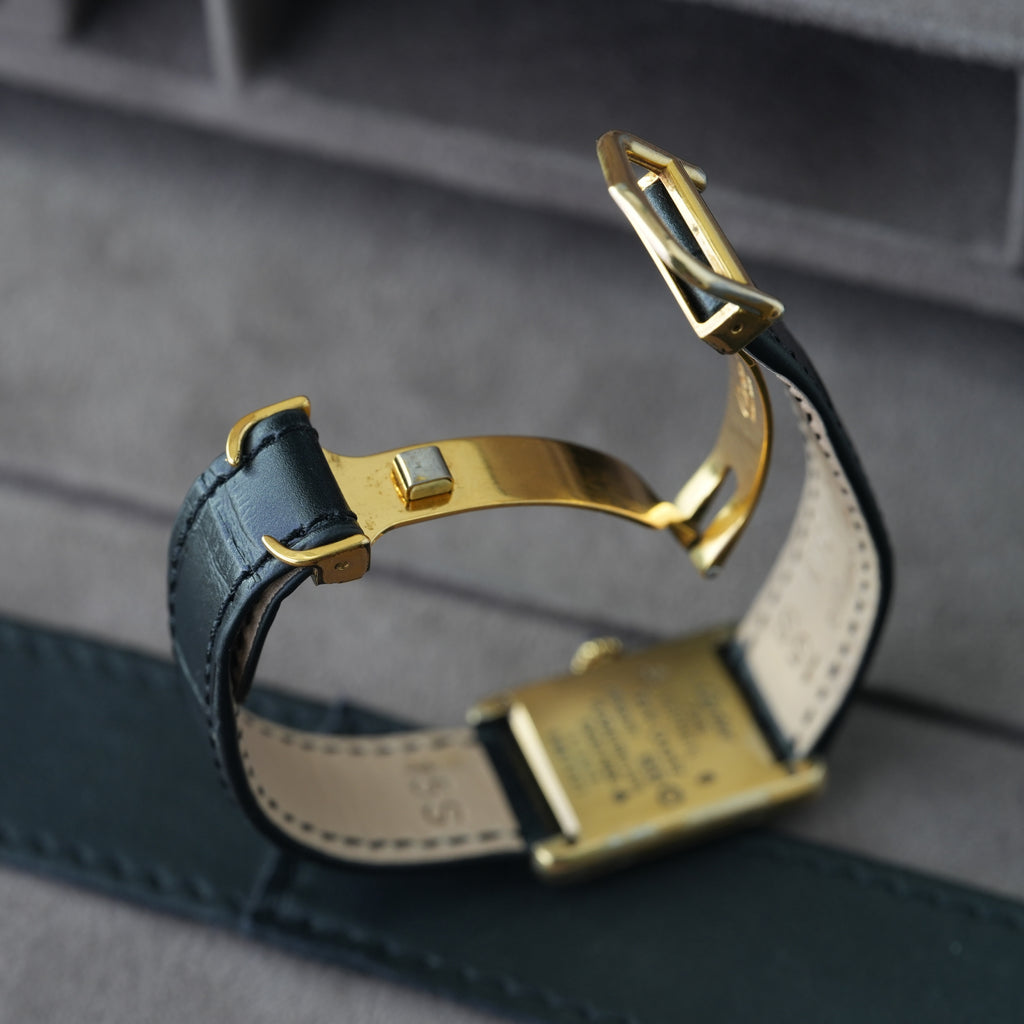 Cartier Tank Vermeil Ref. 5057001 'Full Set' Faltschließe