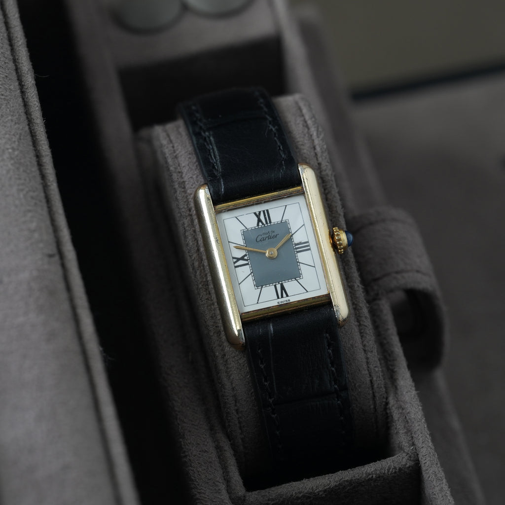 Cartier Tank Vermeil Ref. 5057001 'Full Set' Faltschließe